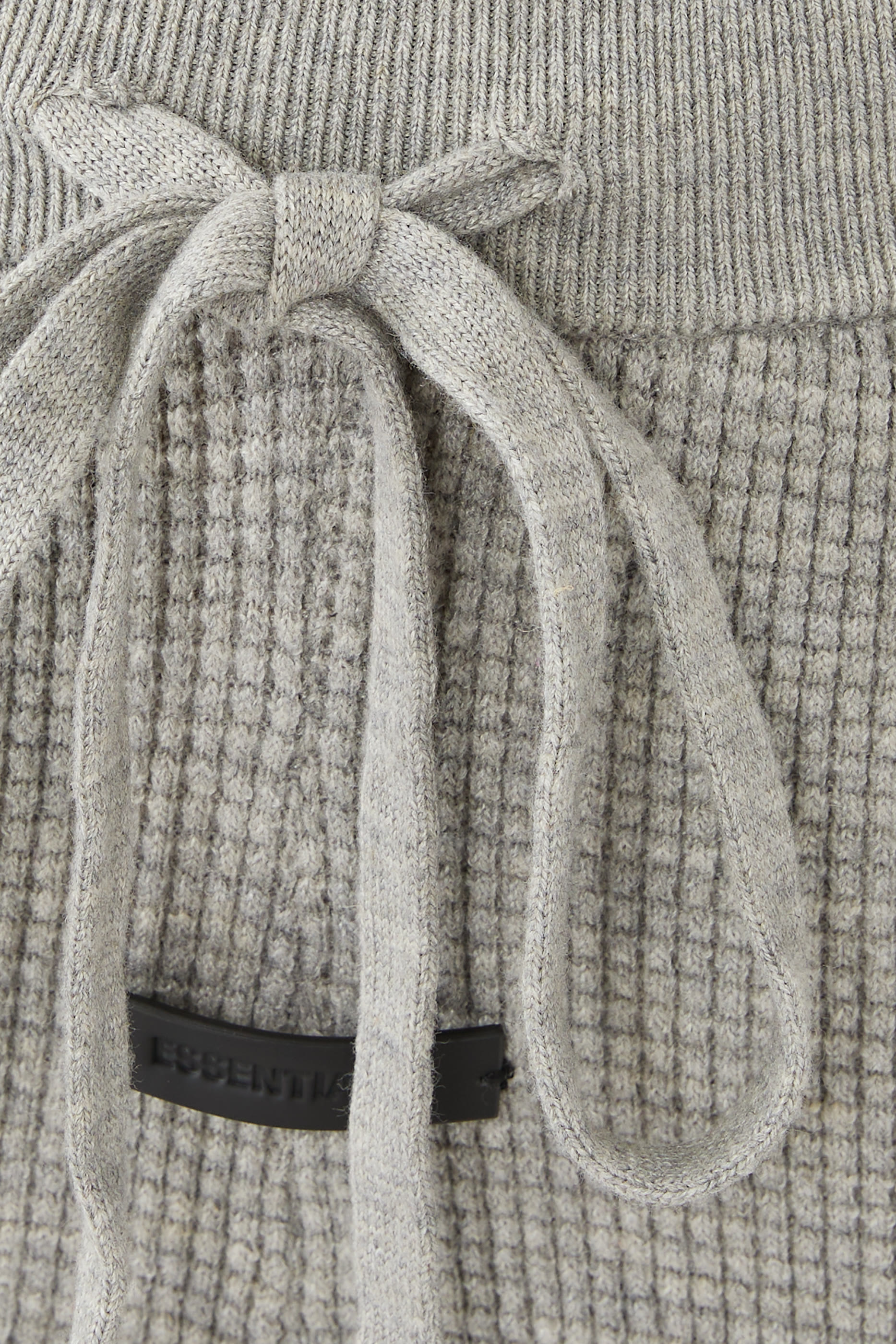 Waffle Fitted Sweatpants