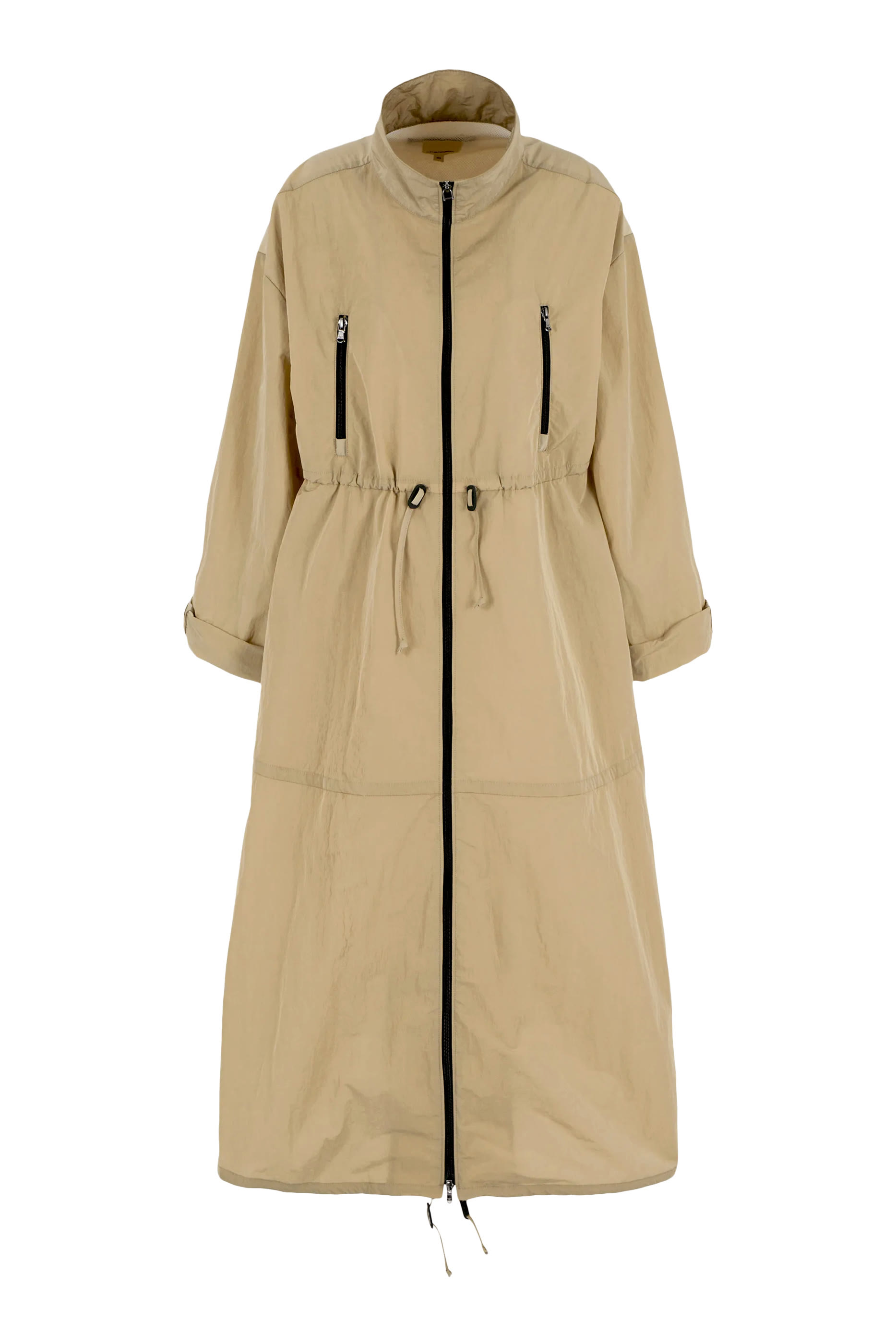 Zip Up Trench Coat