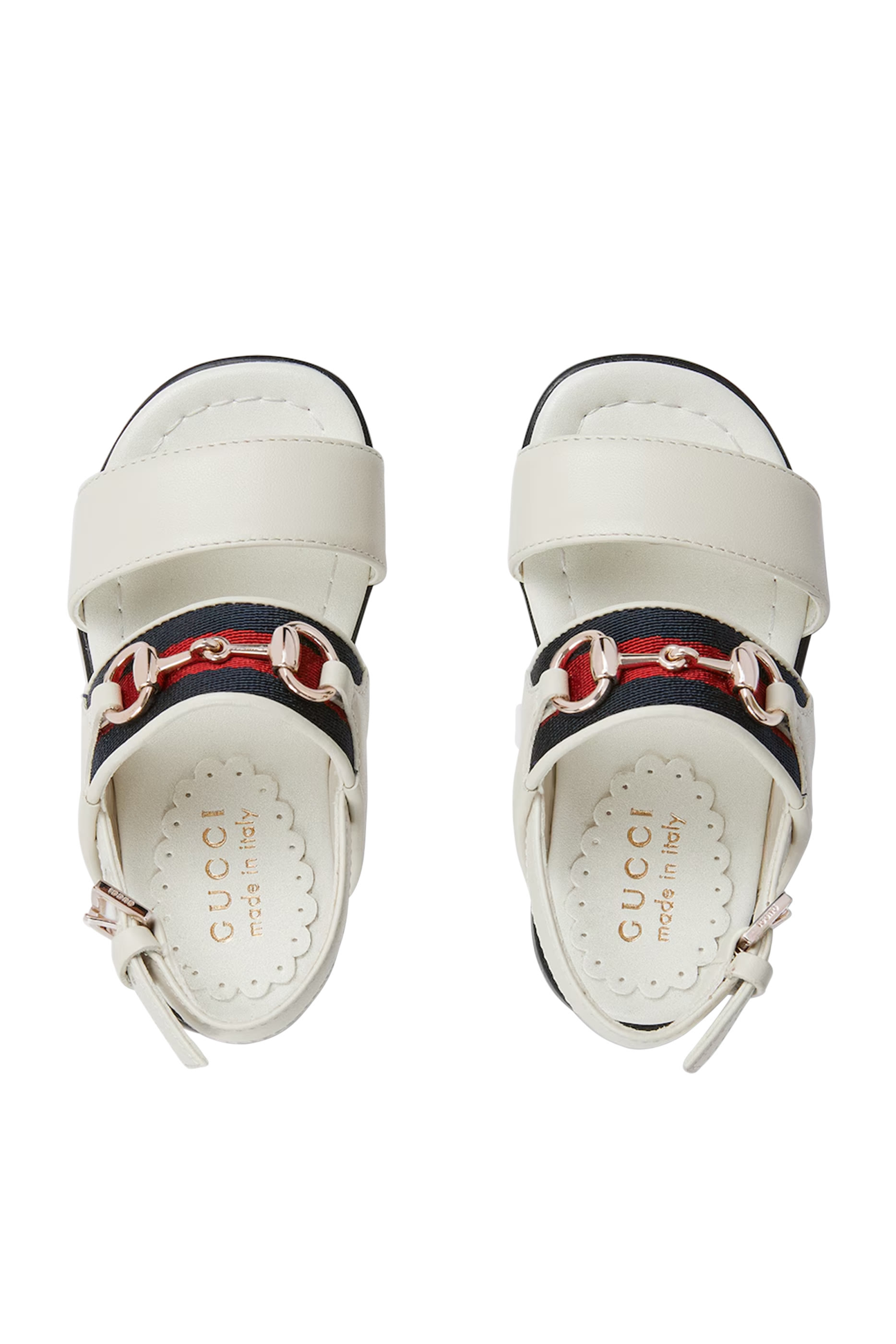 Kids Web Leather Sandals