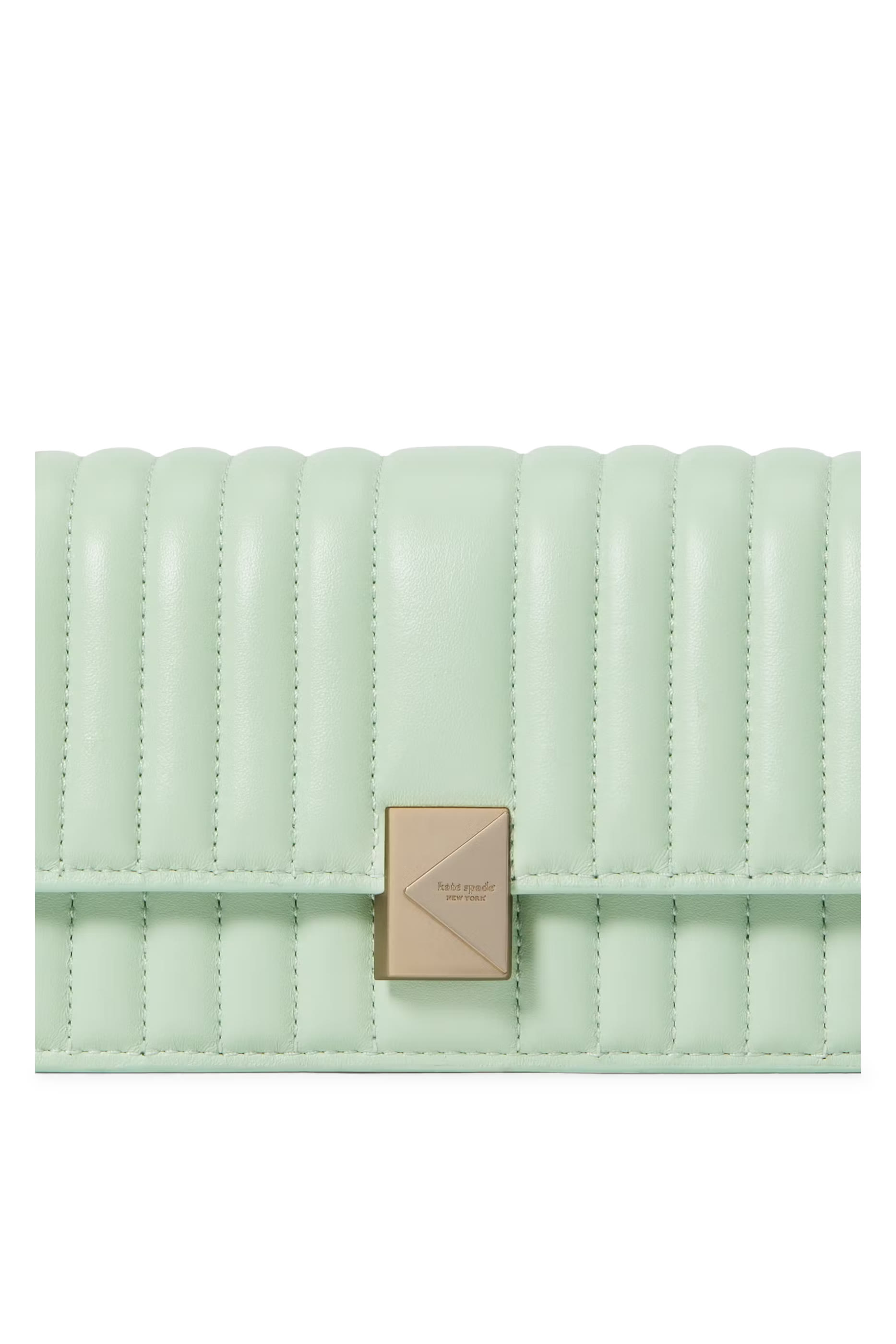 Deco Quilted Leather Mini Flap Chain Crossbody Bag