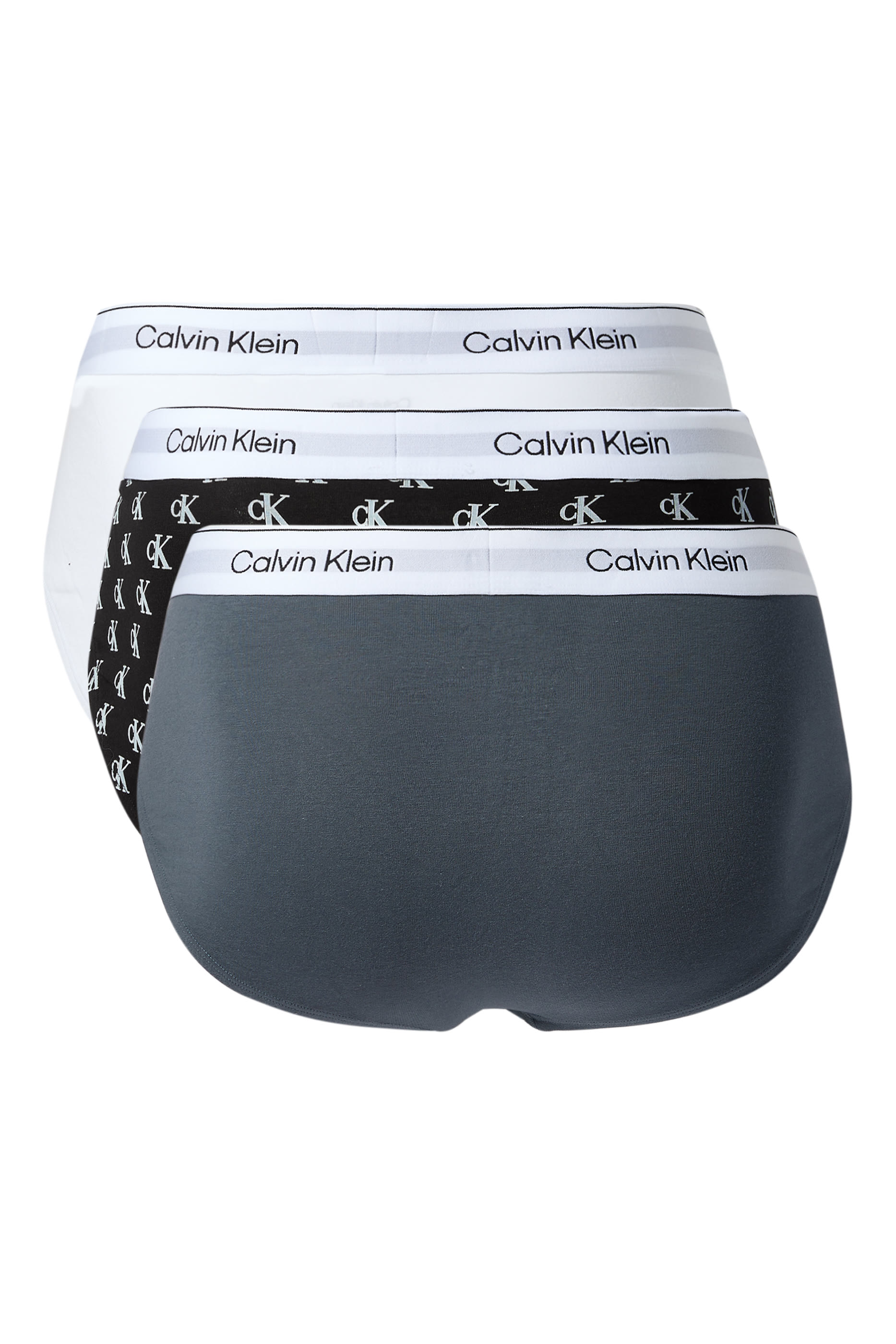 Icon Cotton Stretch Hip Briefs, Set of 3