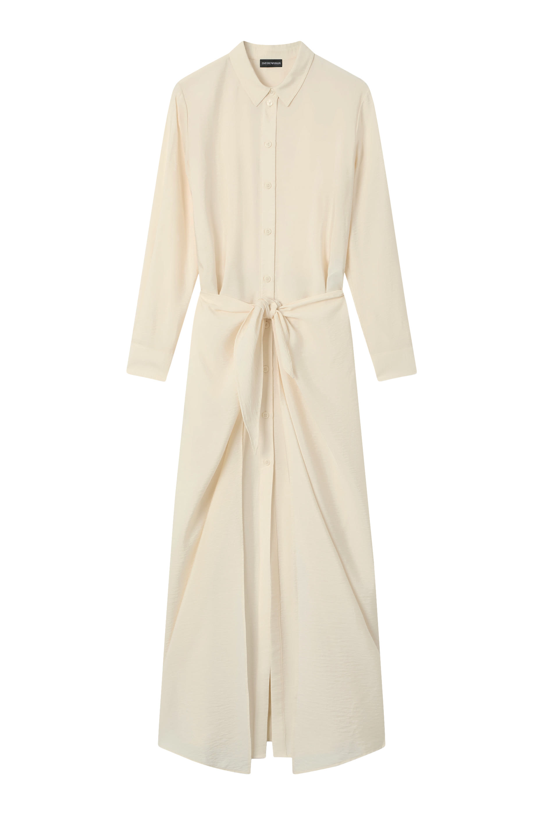 Tie-Up Waist Maxi Dress