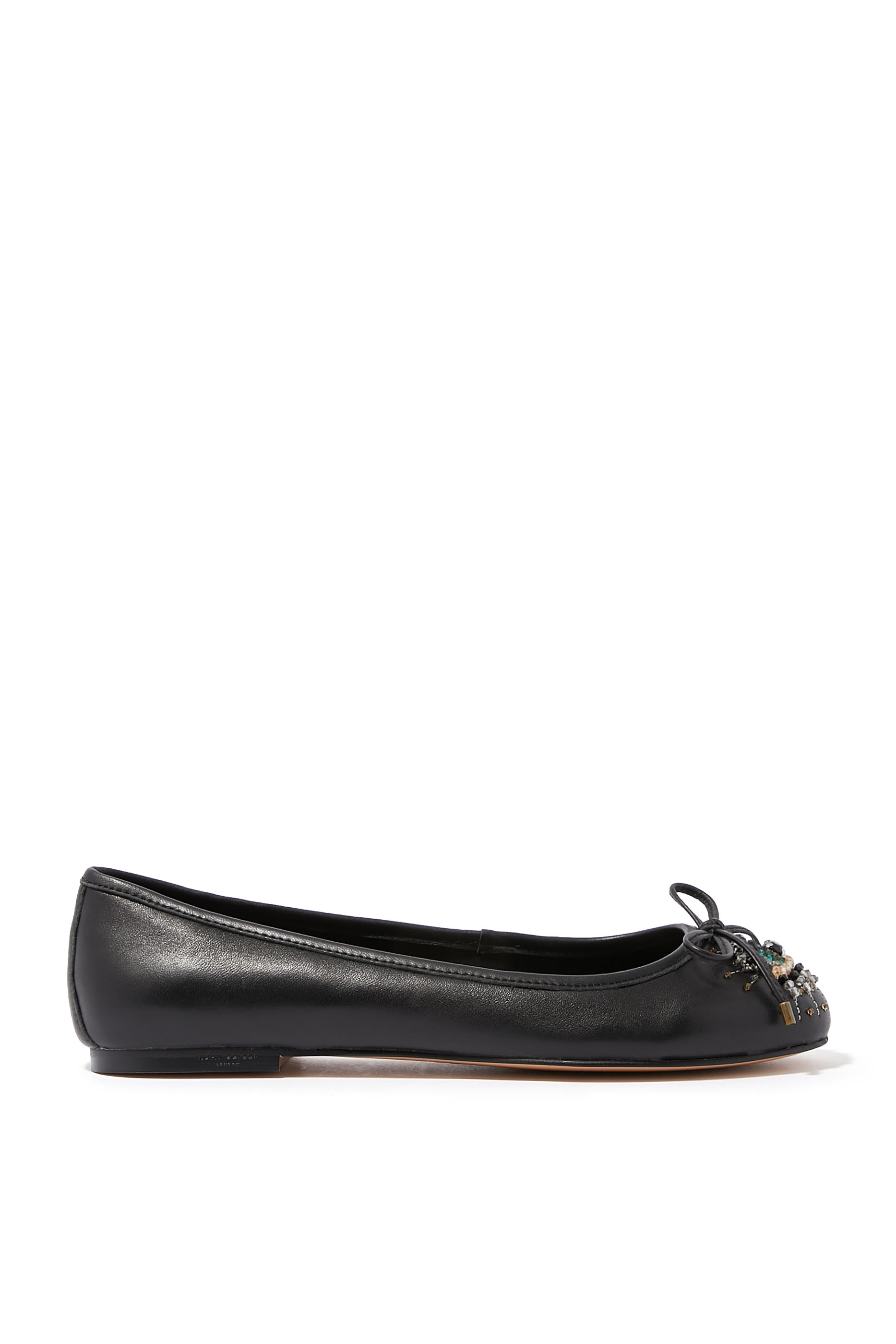 Eye Embellished Ballerina Flats