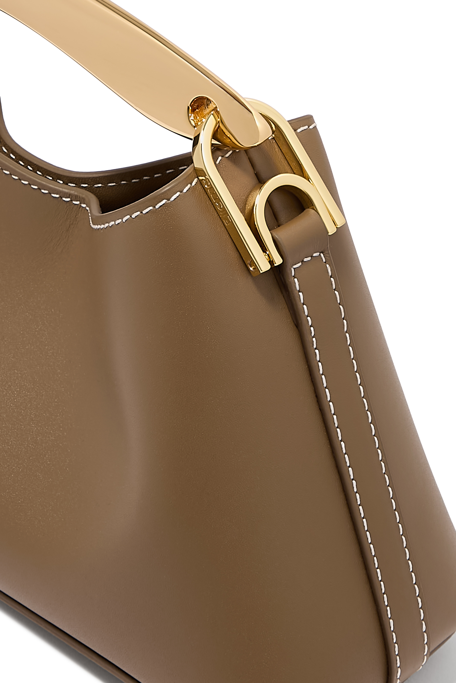 Mini Boomerang Leather Bag