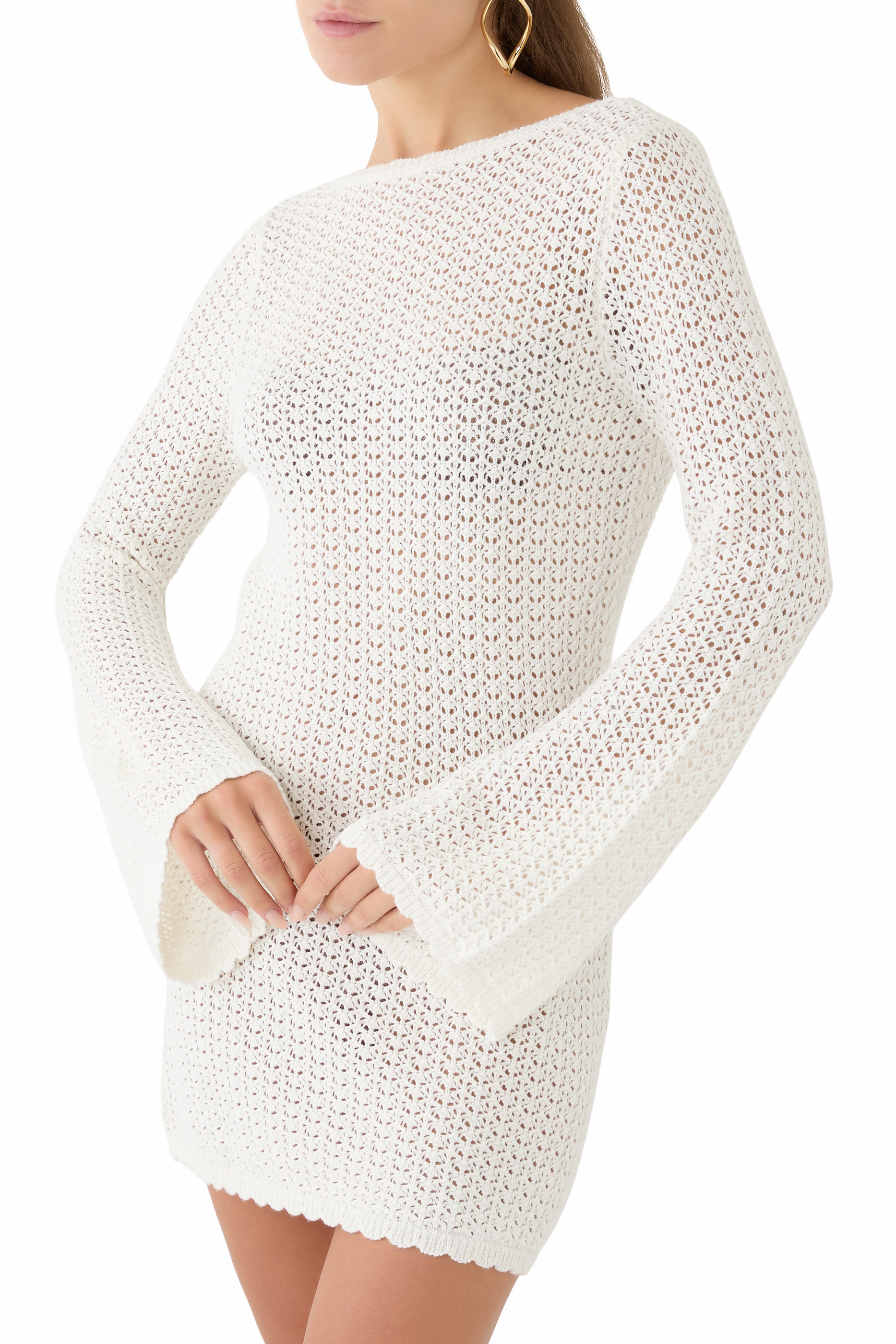 Pointelle Rosie Mini Dress