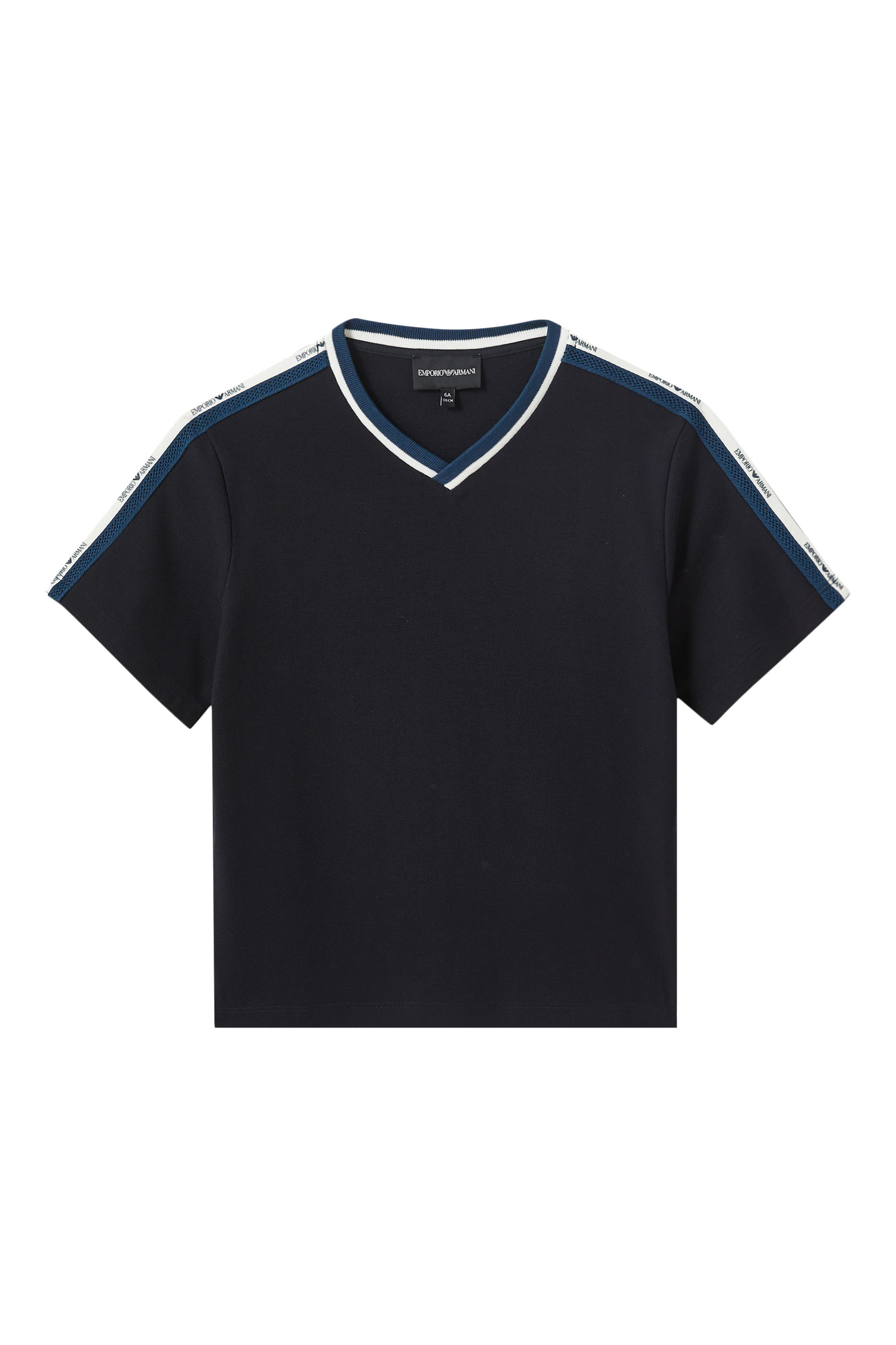 Kids Logo Tape Detail T-Shirt