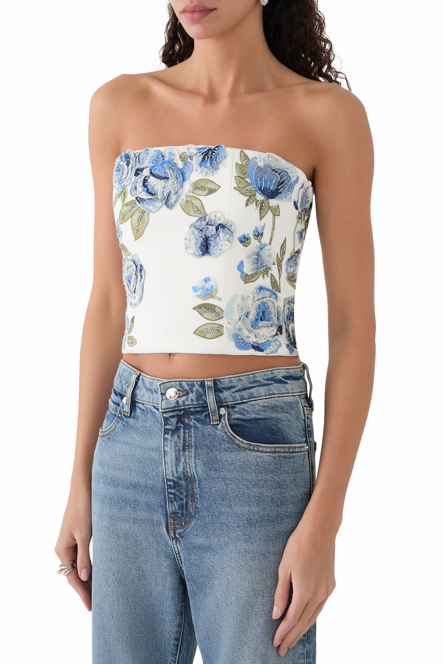 Cece Embellished Top