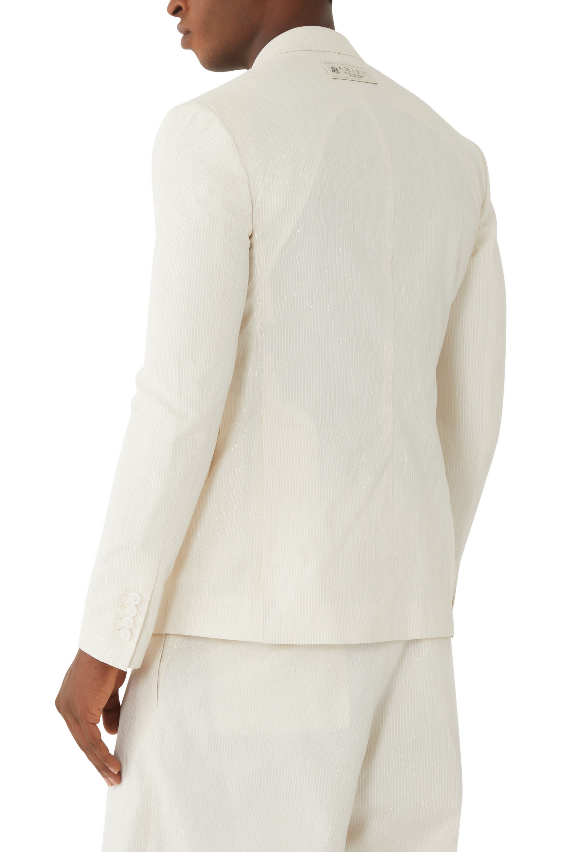 Shimmer Stripe Blazer