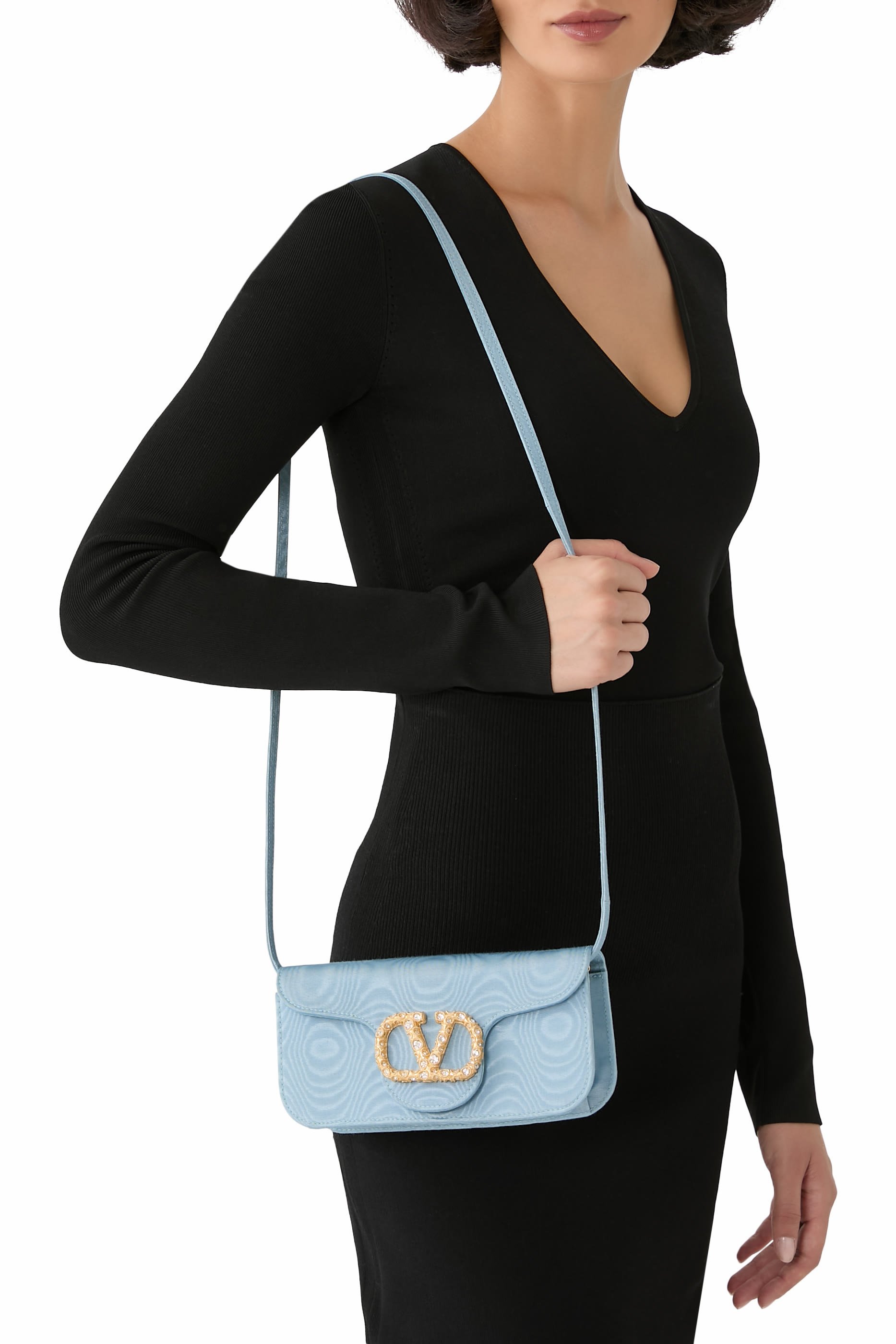 Locò Jewel Logo Clutch Bag