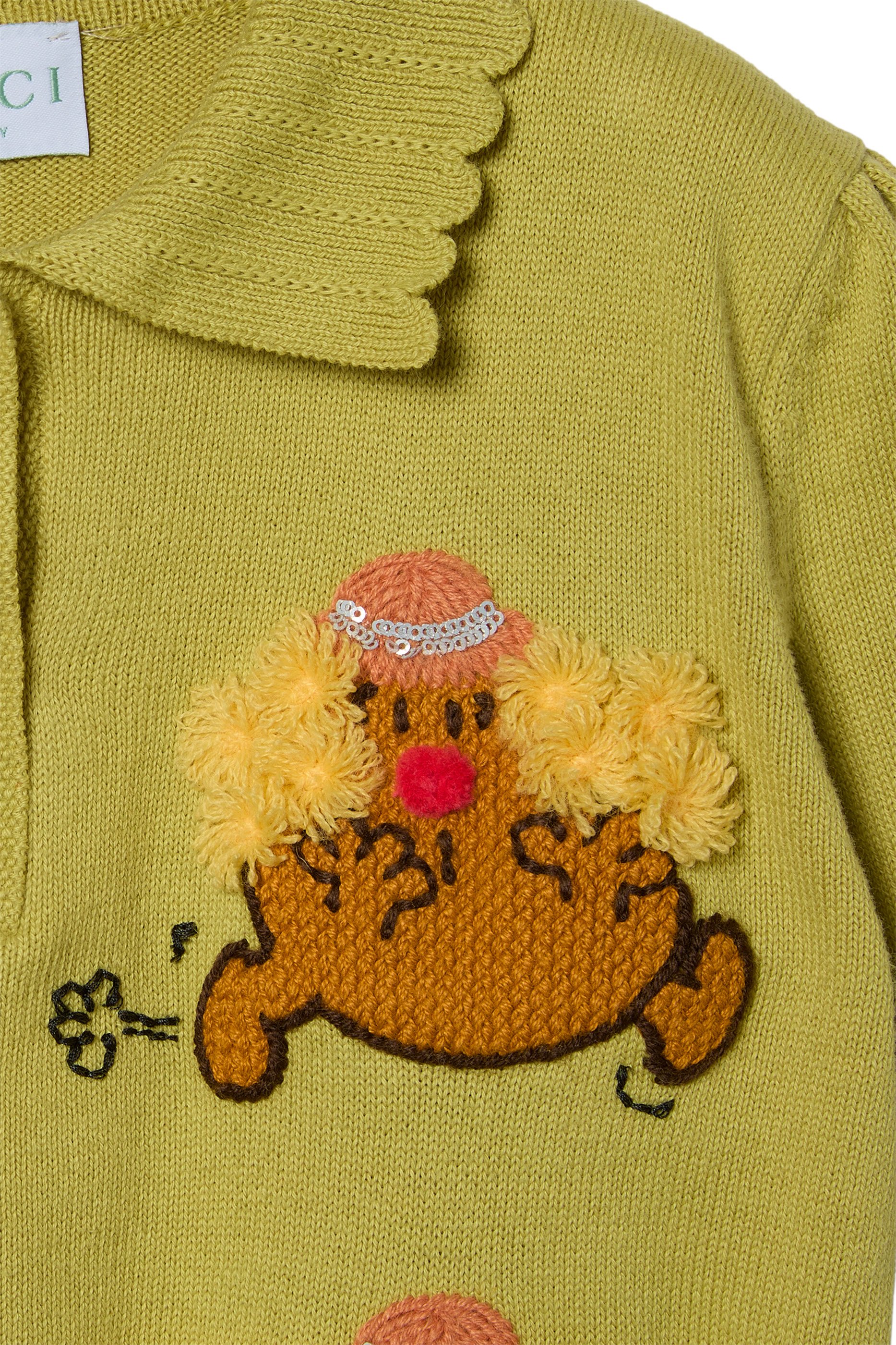 Characters Embroidery Sweater