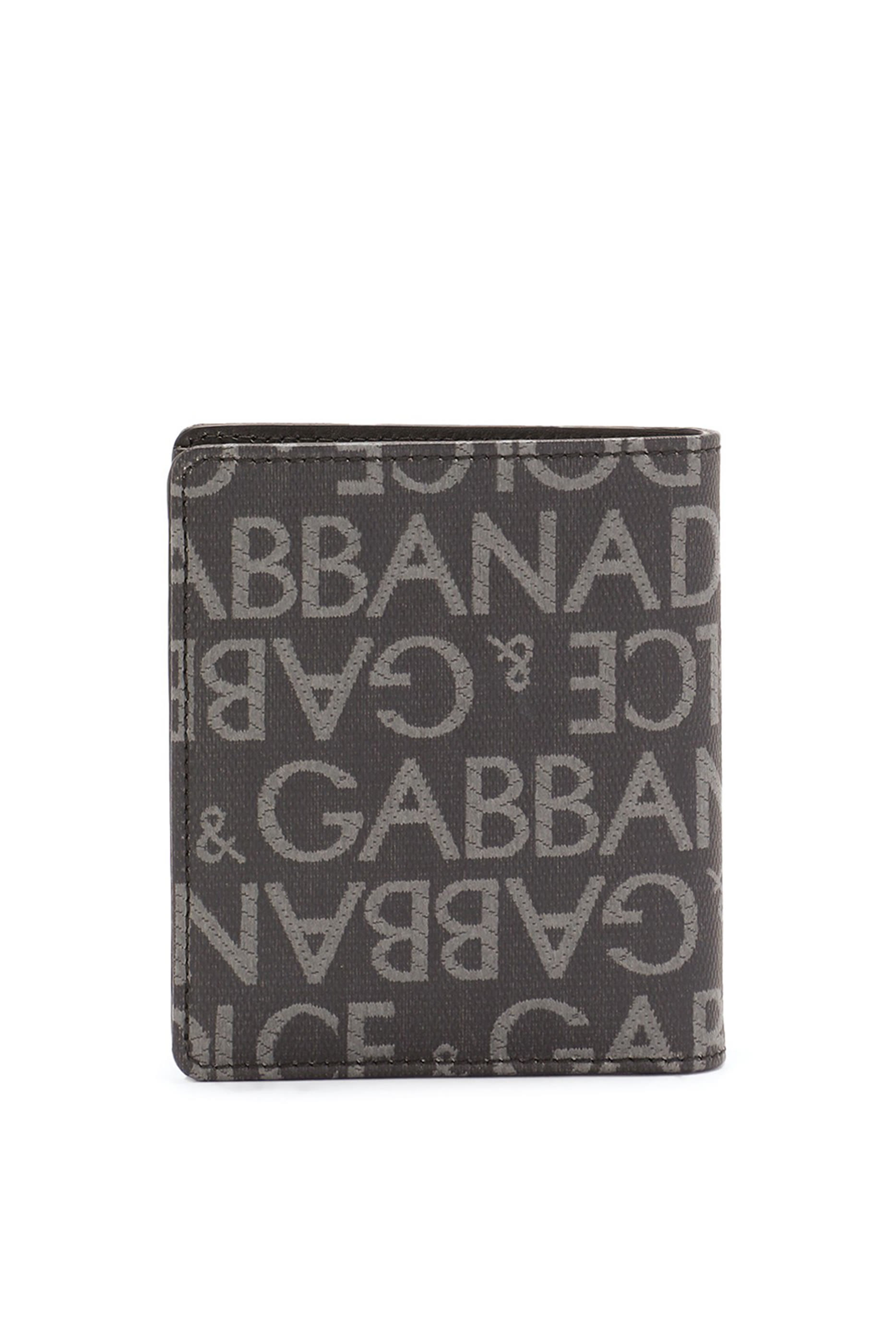 Coated Jacquard Bifold Card Holder