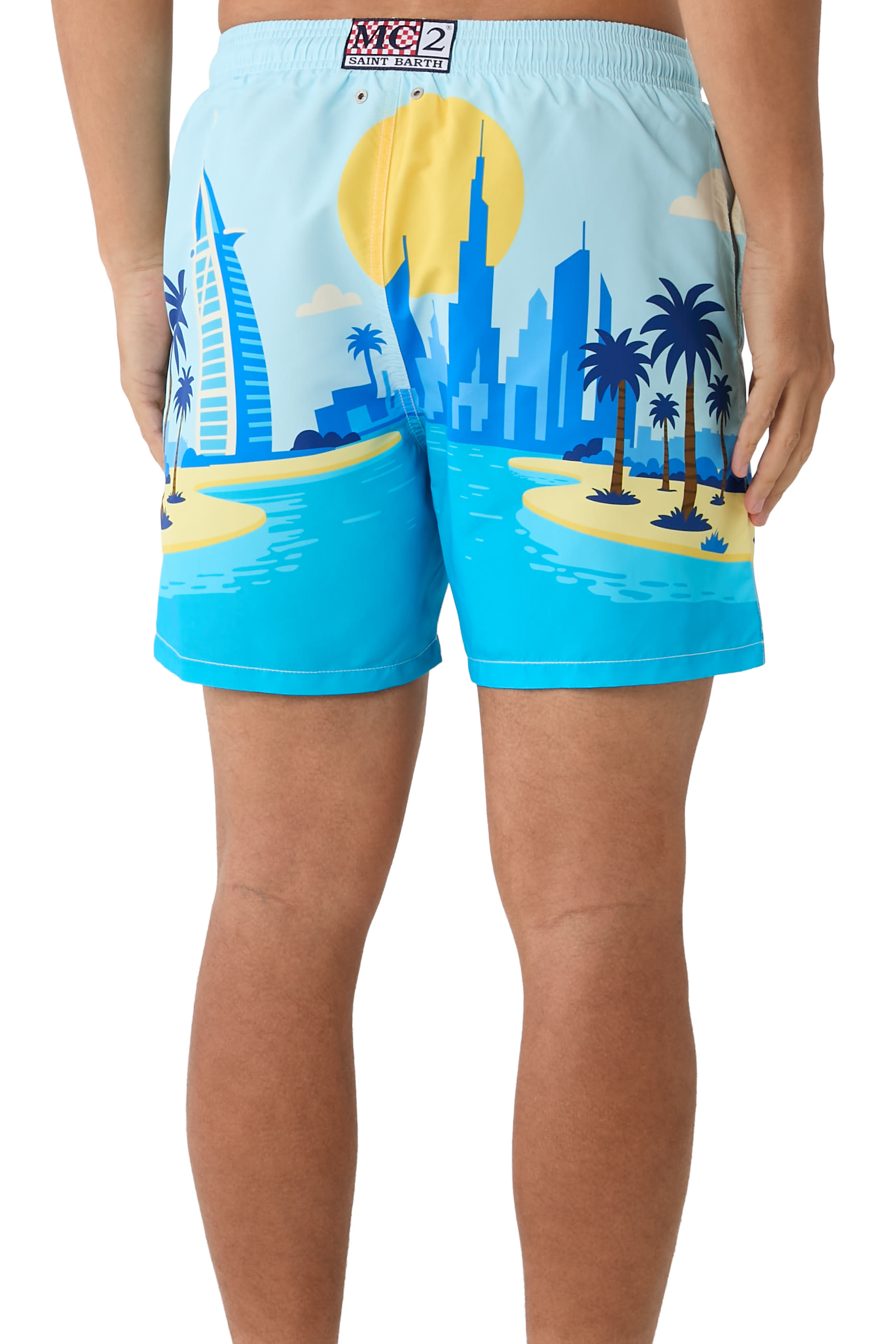 Gustavia Mid-length Swim Shorts