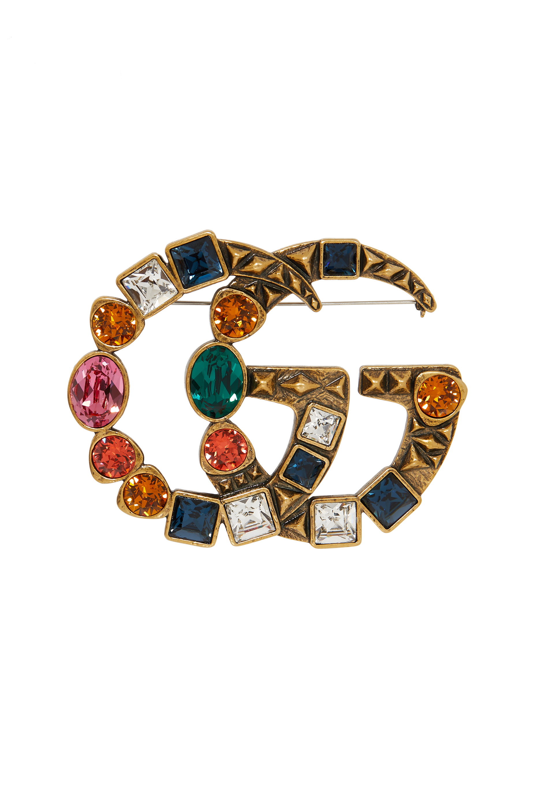 Double G Brooch