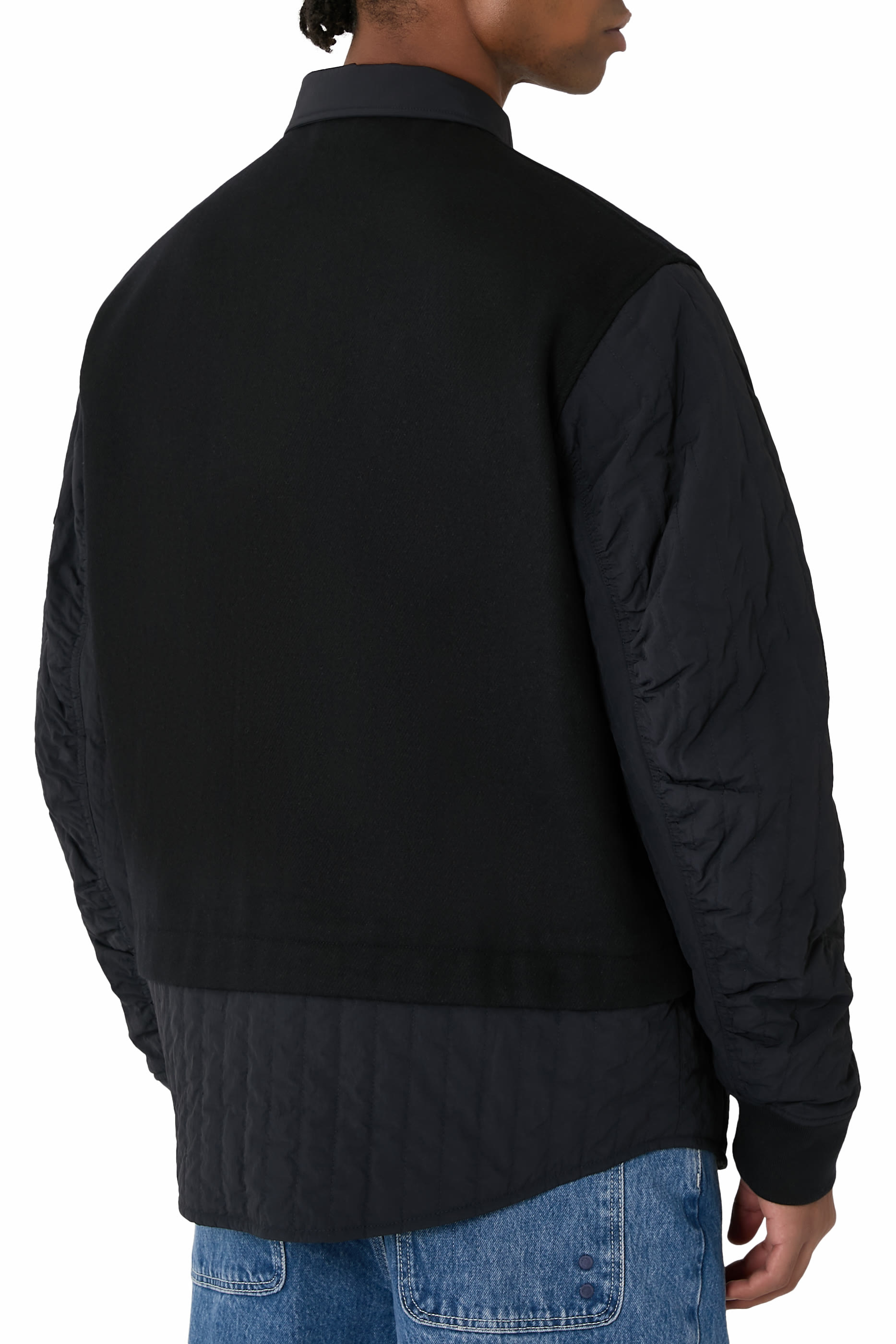 College Style Blouson Jacket