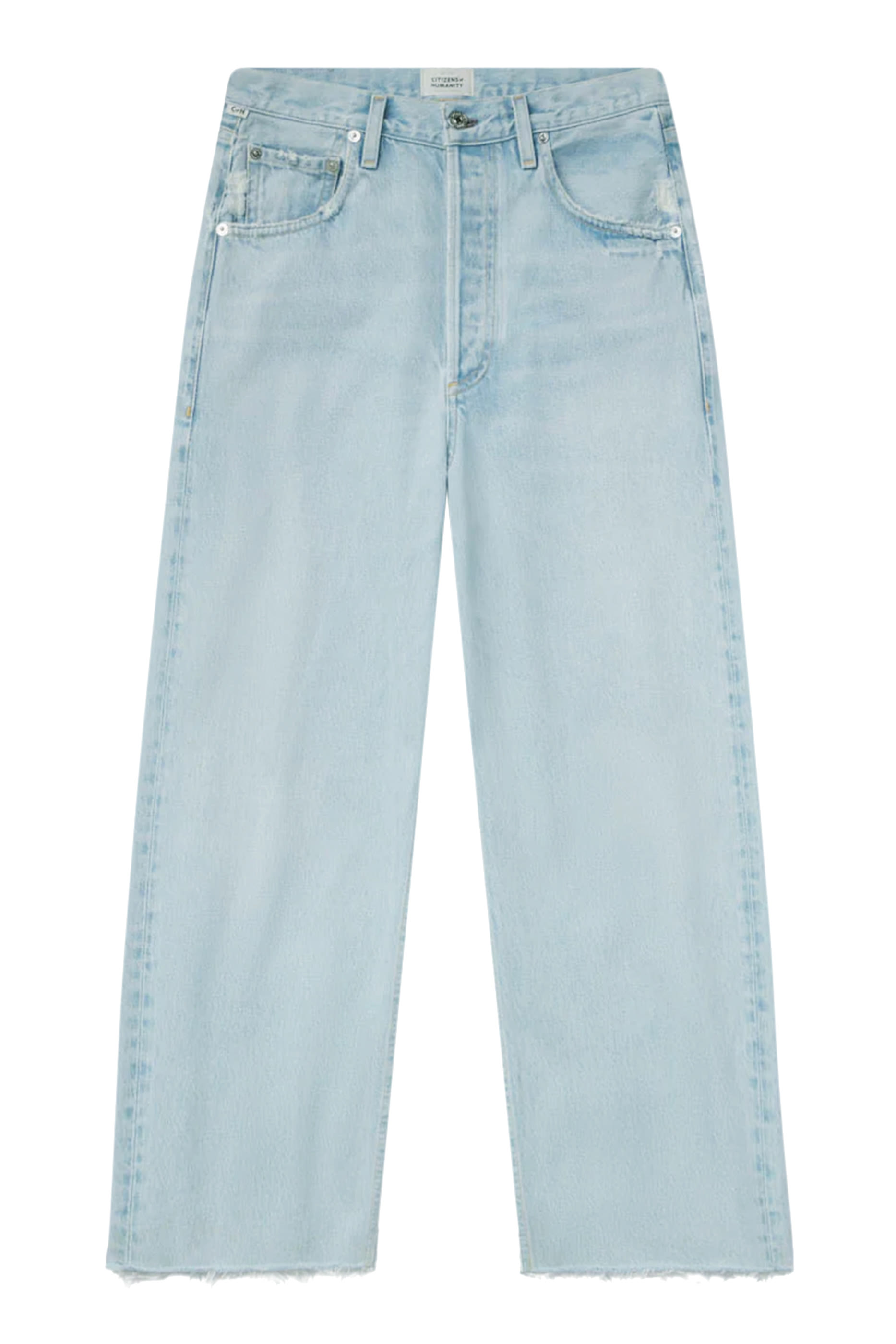 Ayla Raw Hem Crop Pants