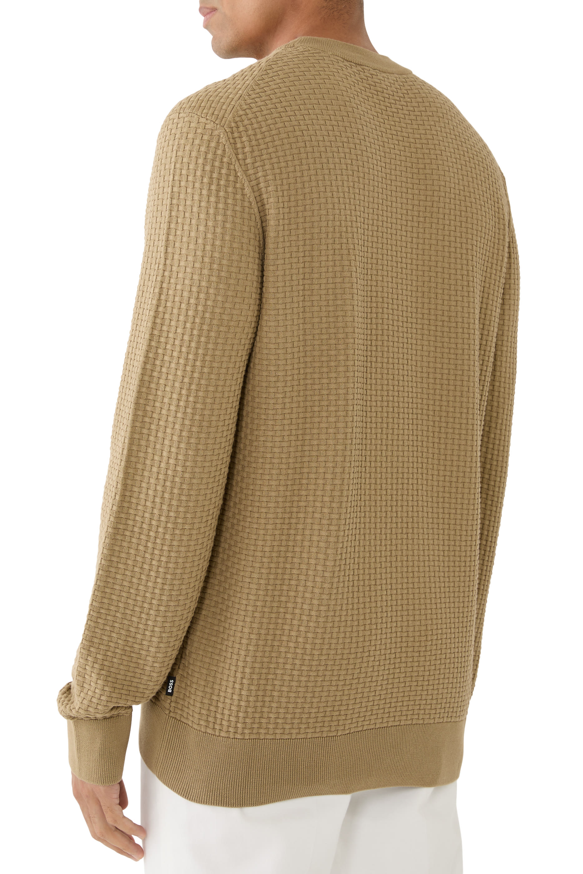 H-Imberto Knitted Structure Sweater