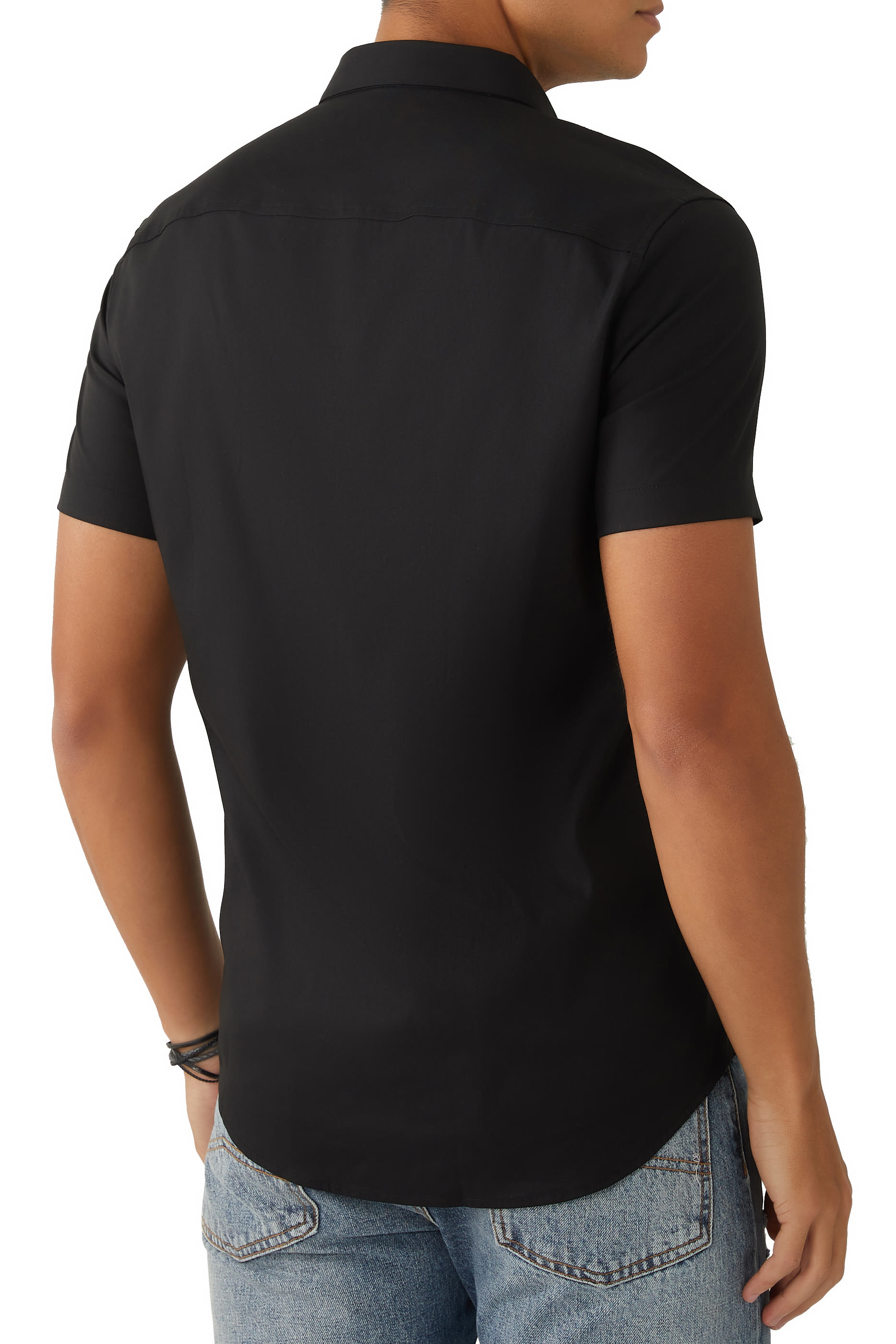 Slim Fit Button-Up Shirt