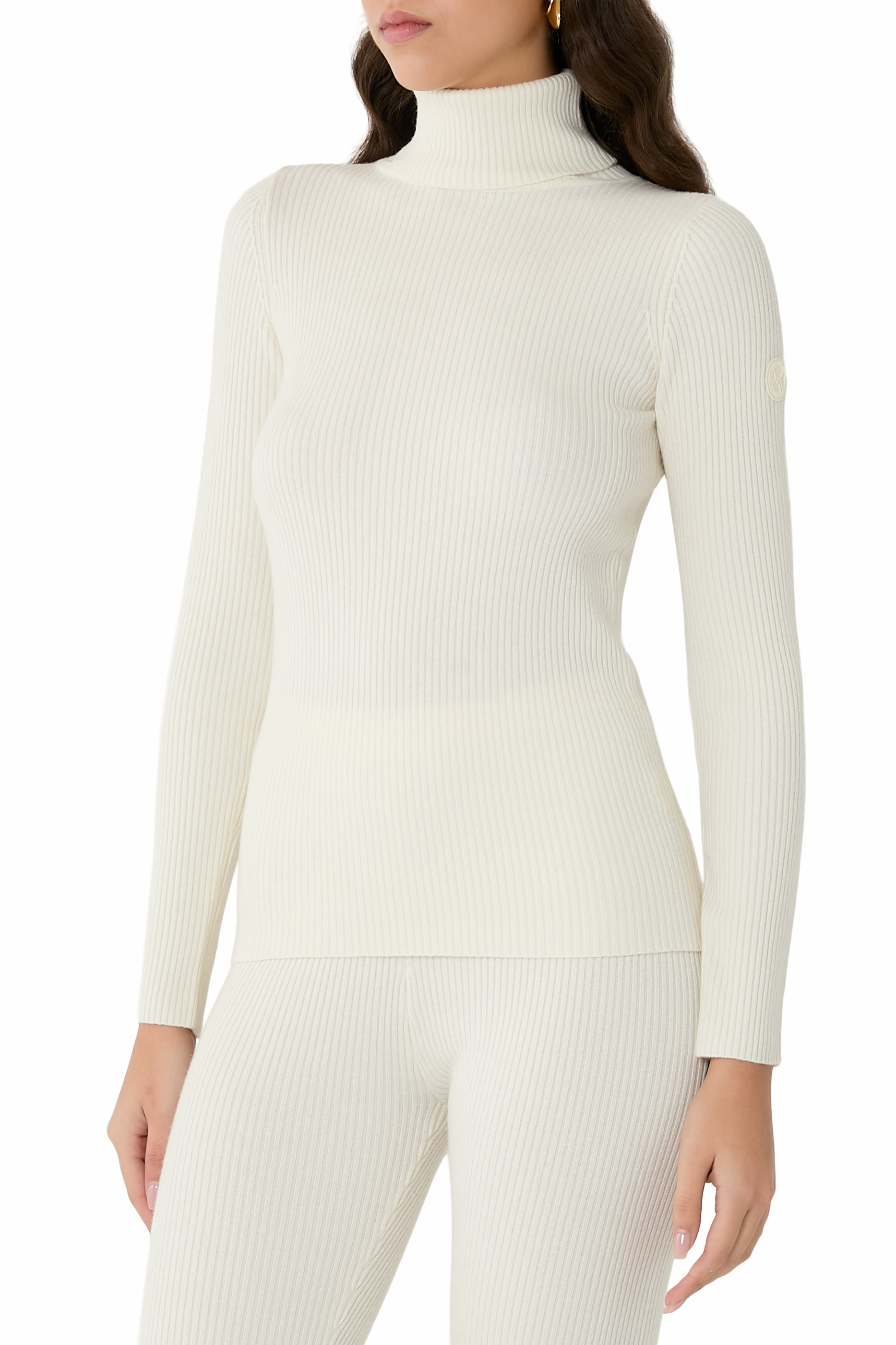 Wool-Cashmere Blend Turtleneck Sweater