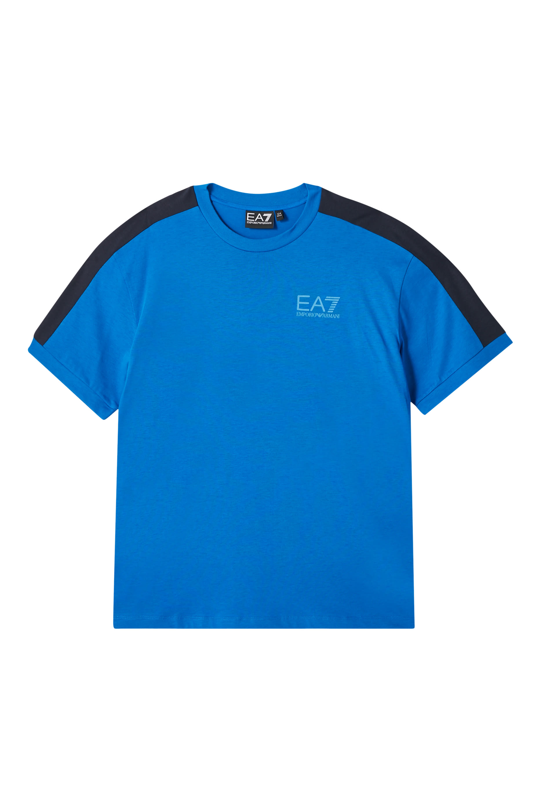 Kids EA7 Logo Tape T-Shirt