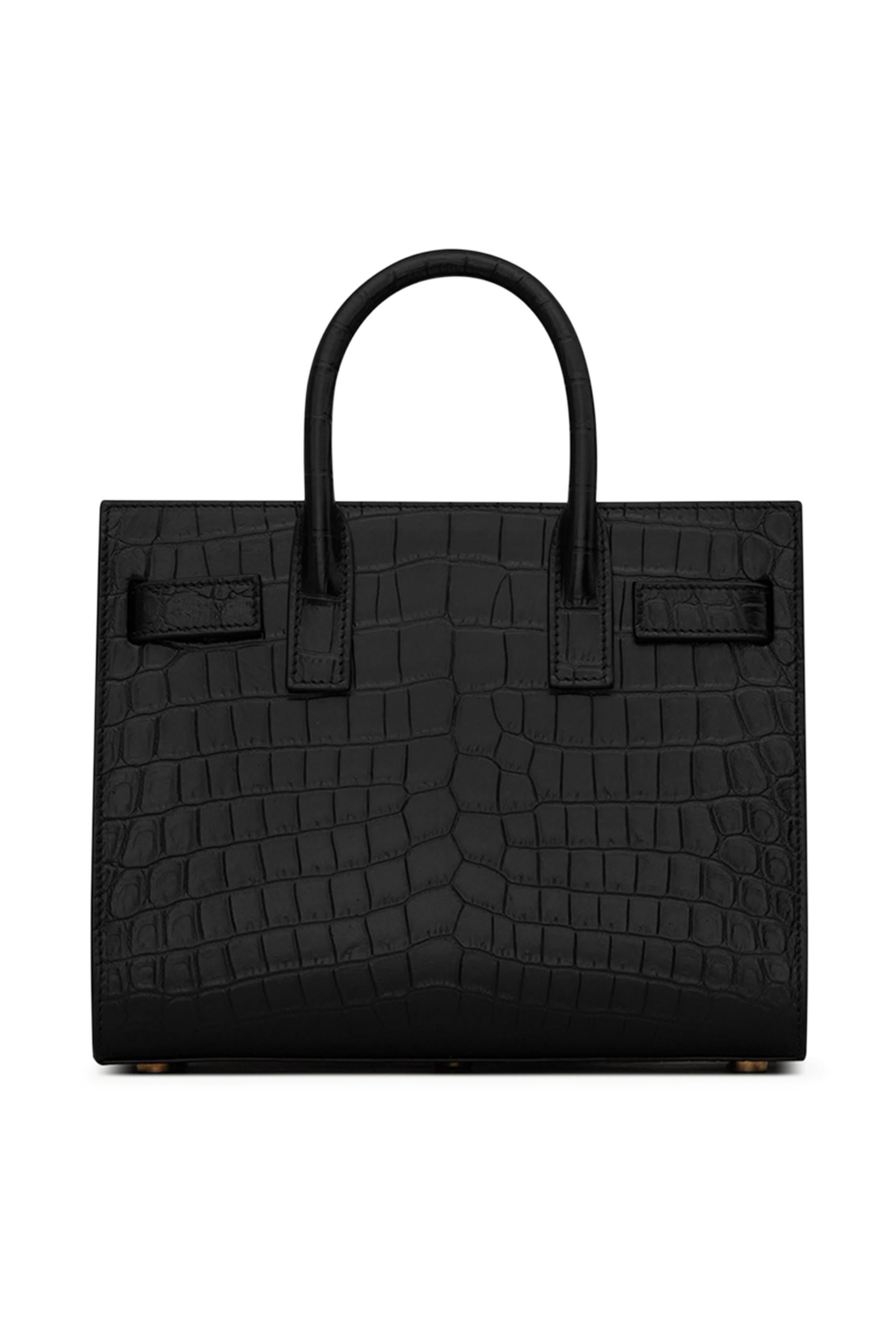 Sac de Jour Bag in Crocodile Embossed Leather