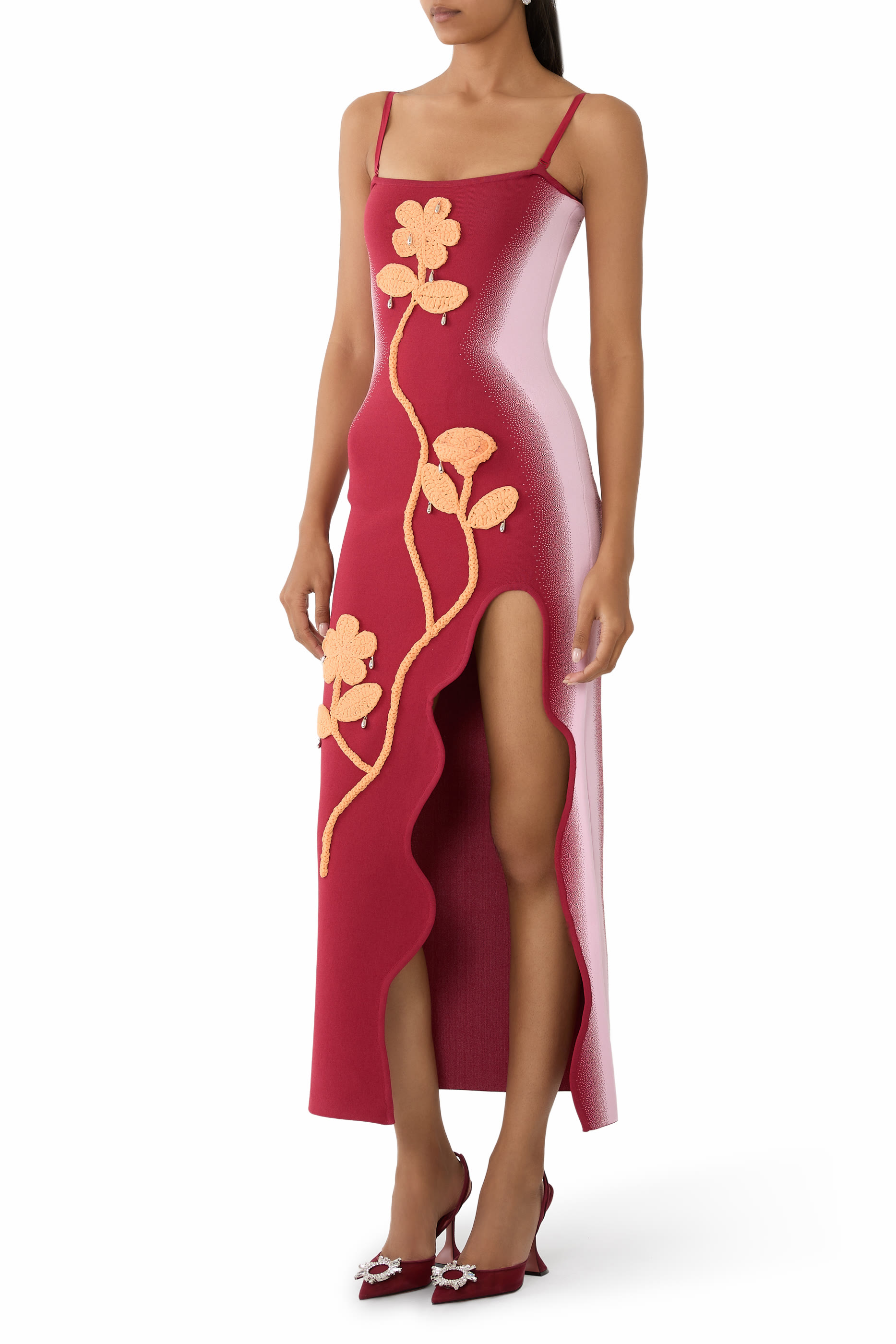 Sherry Crochet Maxi Tank Dress