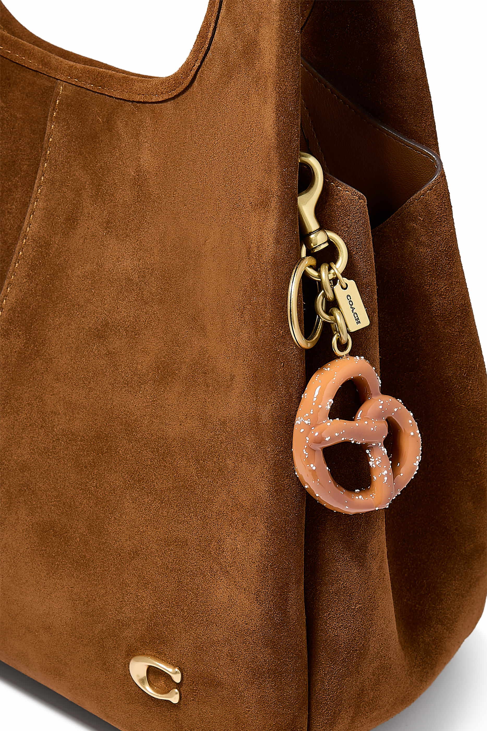  Small Pretzel Bag Charm