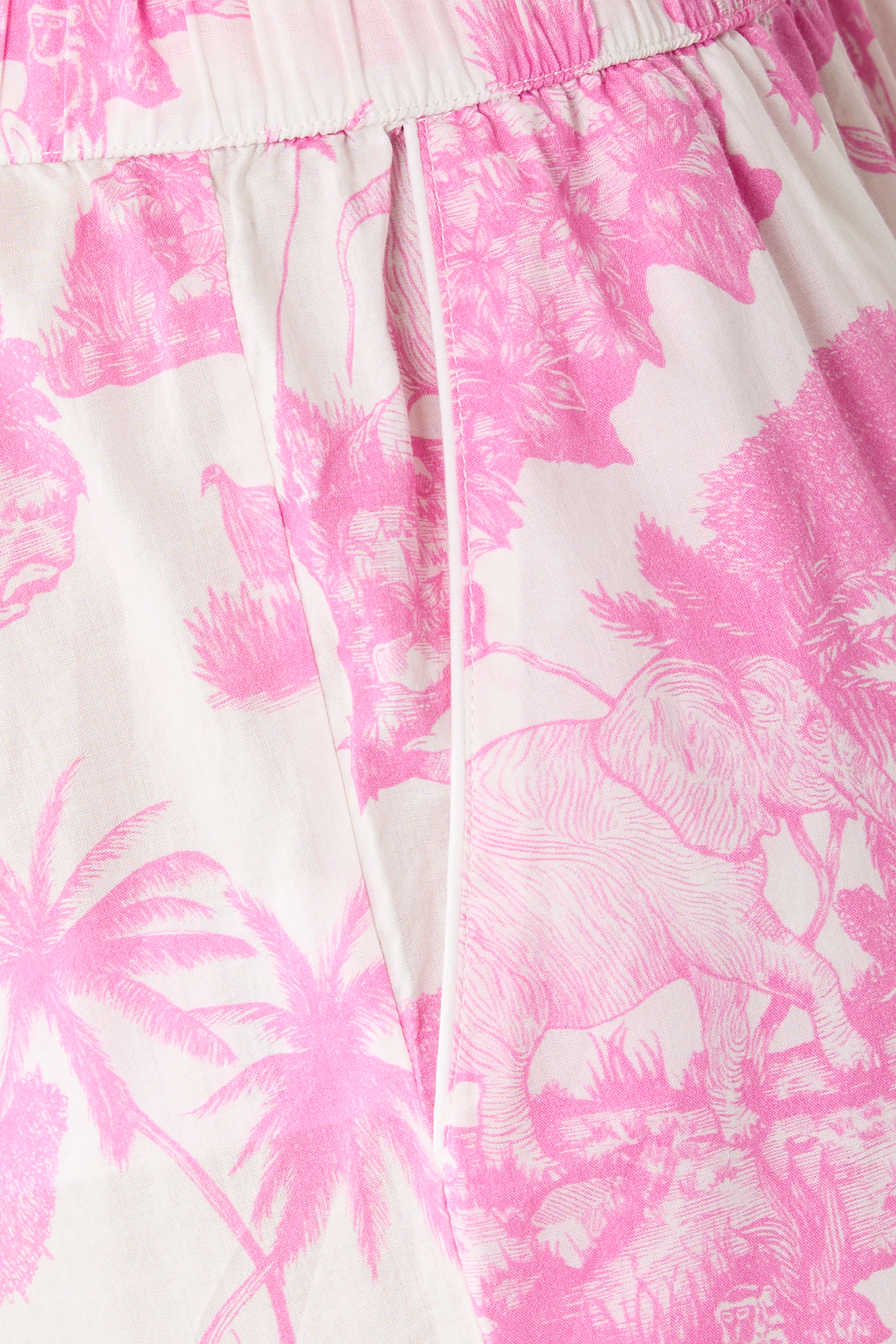 Jaguar Boxy Shirt and Wide-Leg Trousers Set