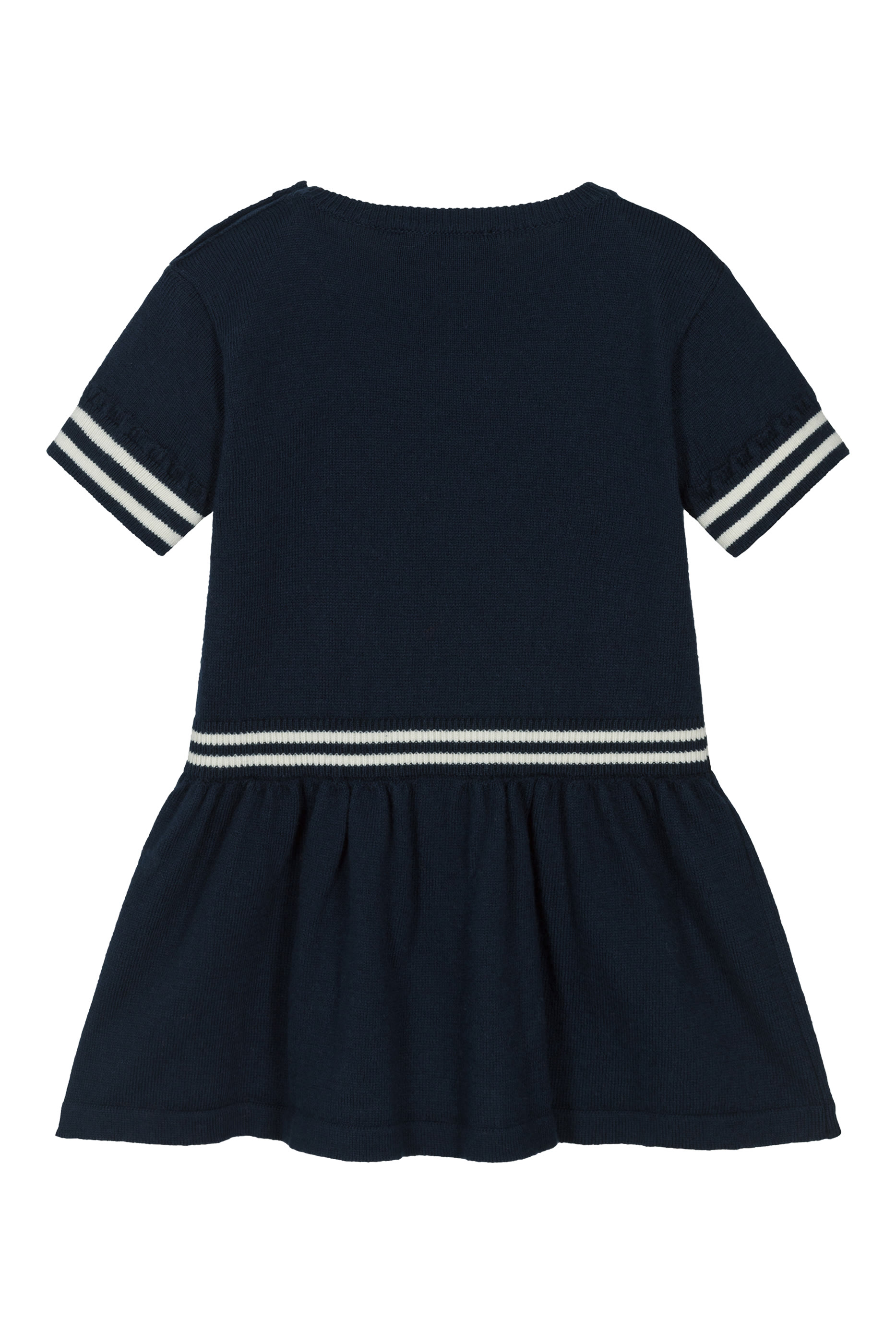 Kids Back To School Teddy Knit Dress