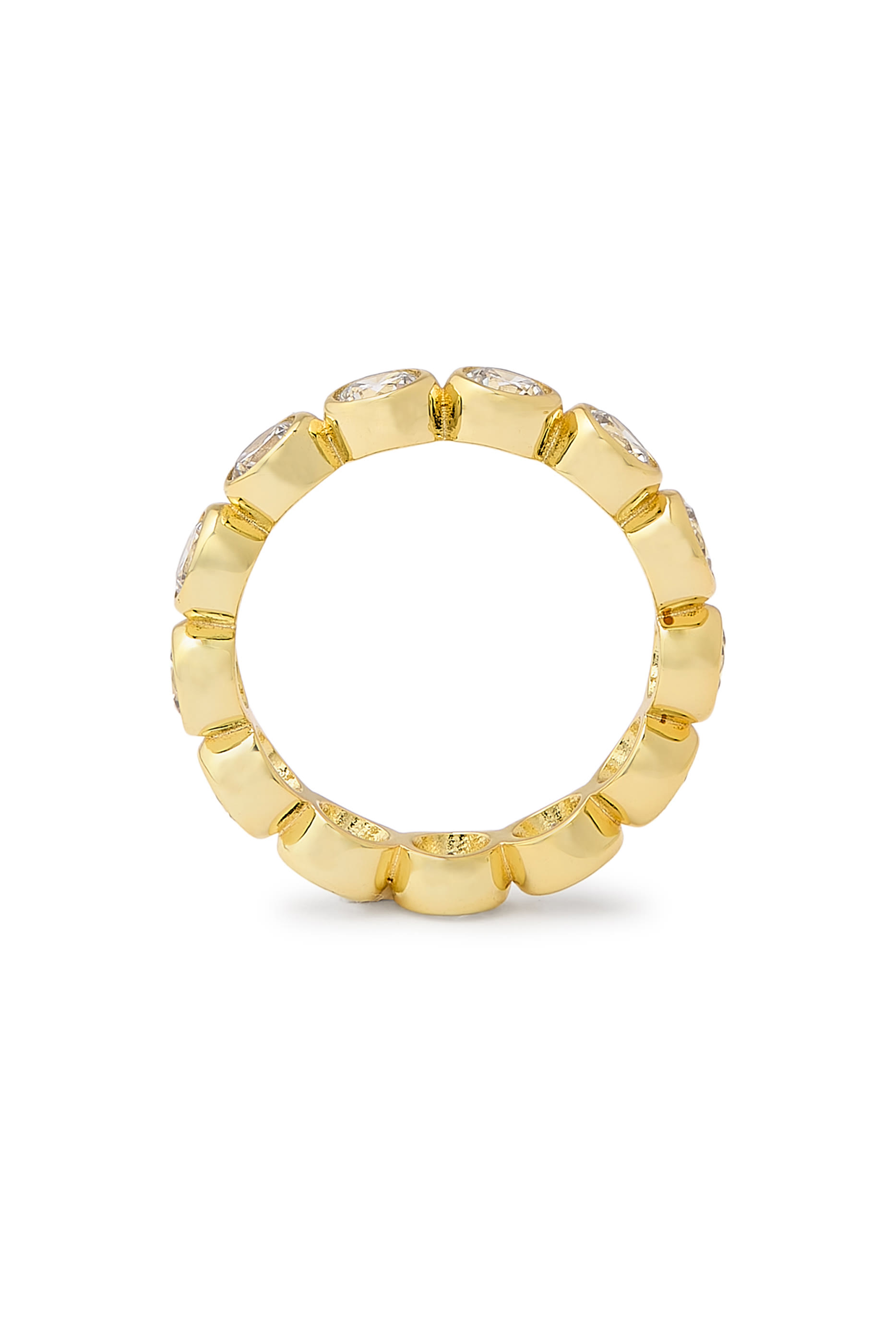 Bezel Vroom Ring Set