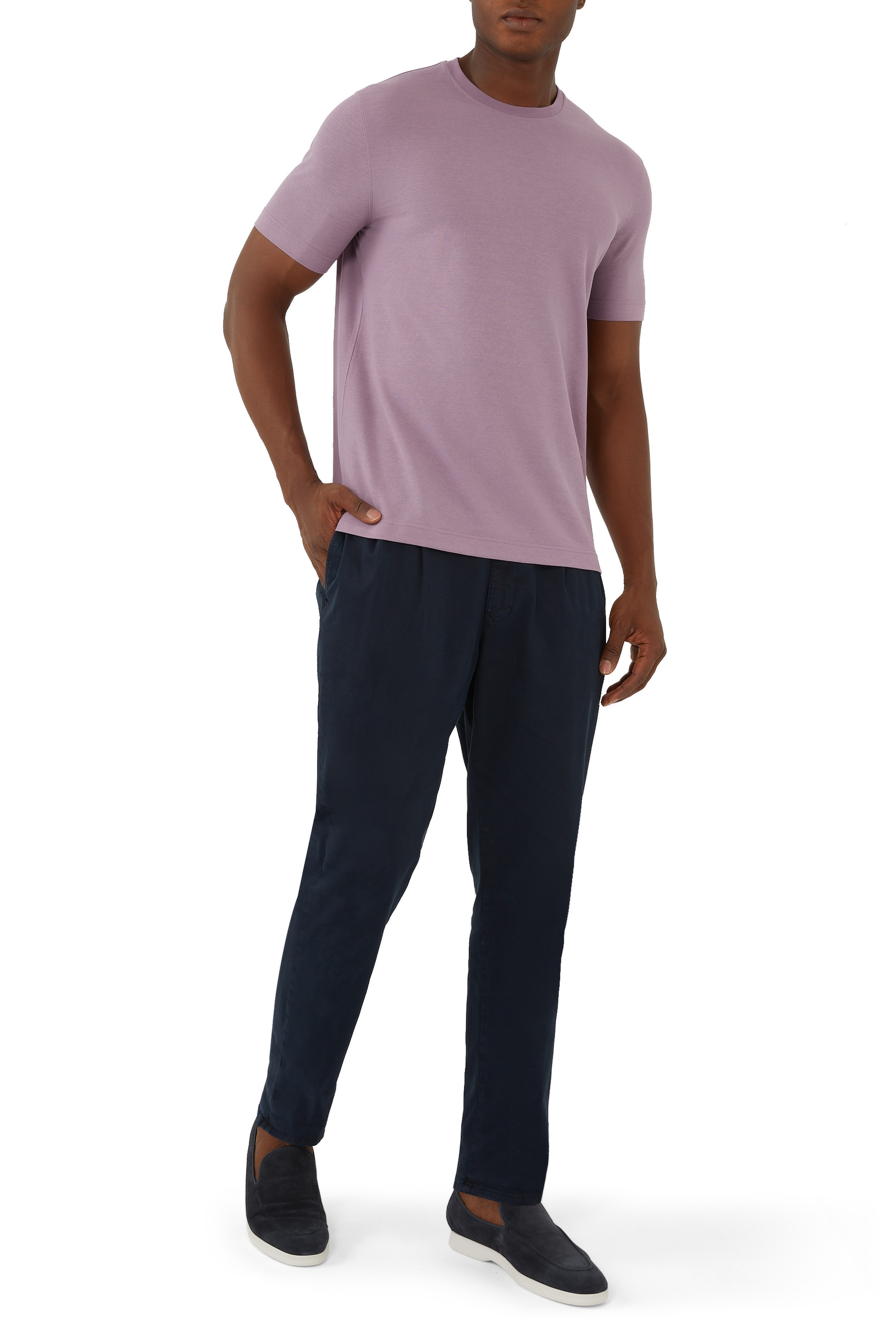 Slim Fit Cotton T Shirt