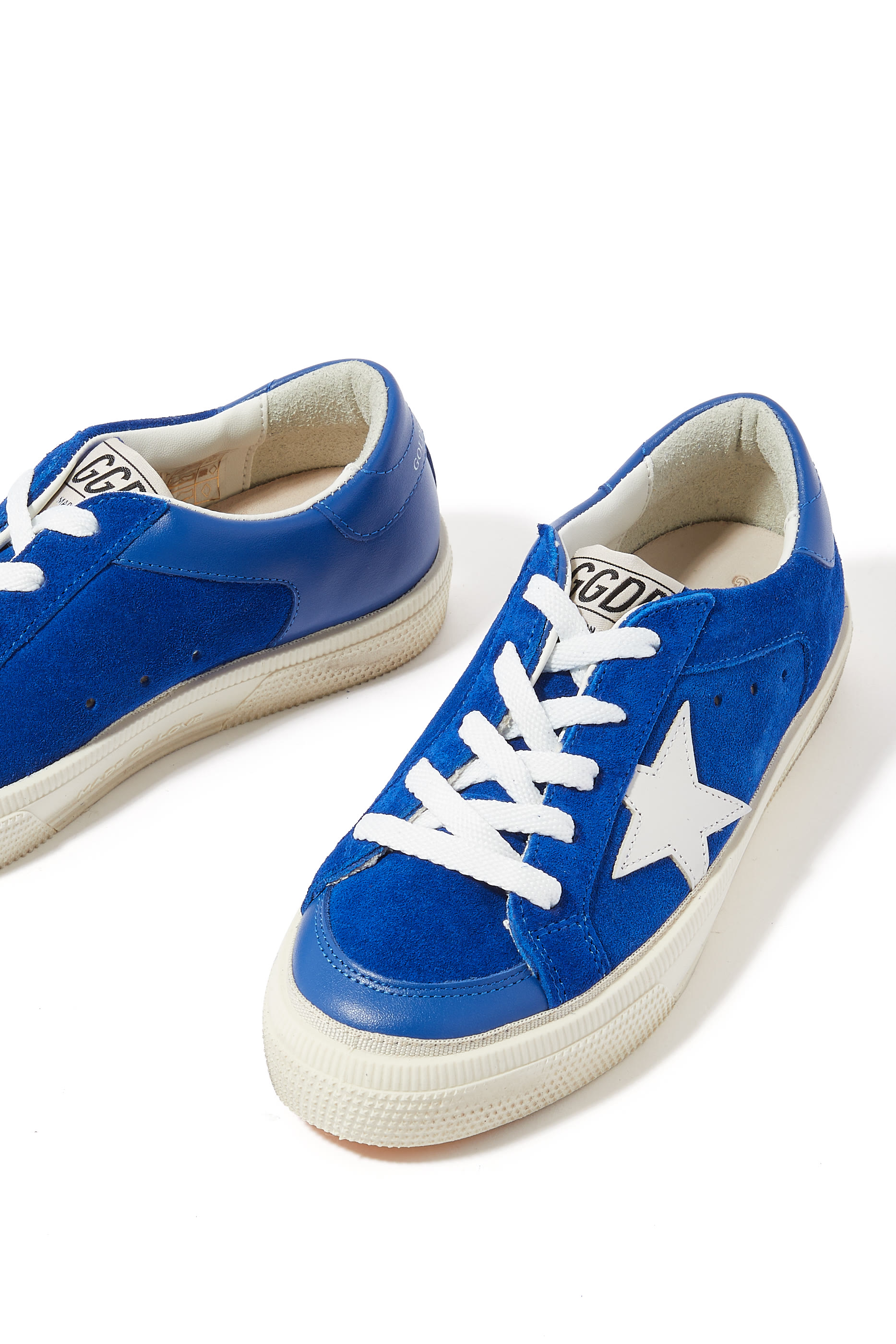 Kids May School Leather Sneakers