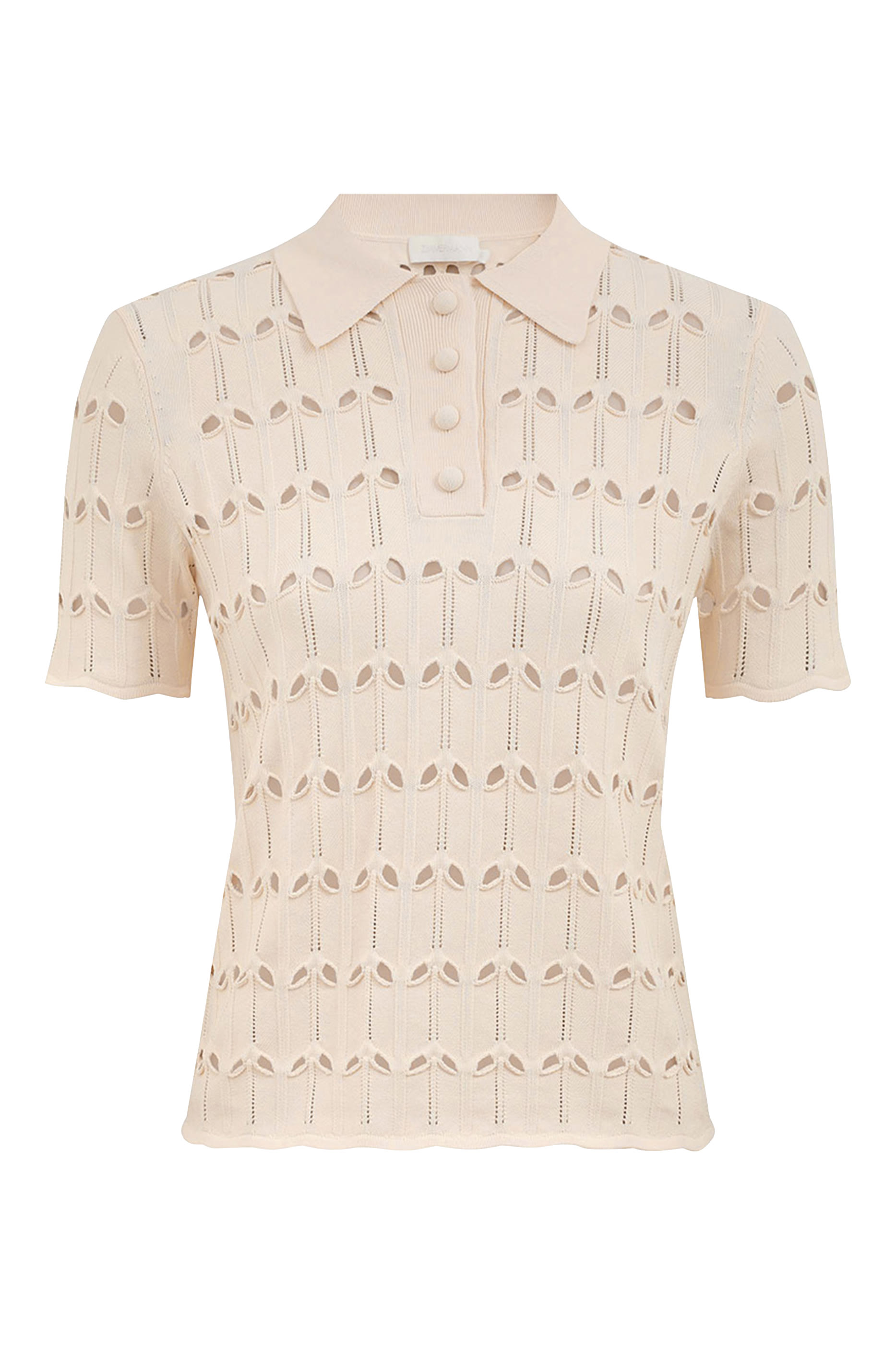 Rhiannon Pointelle Polo