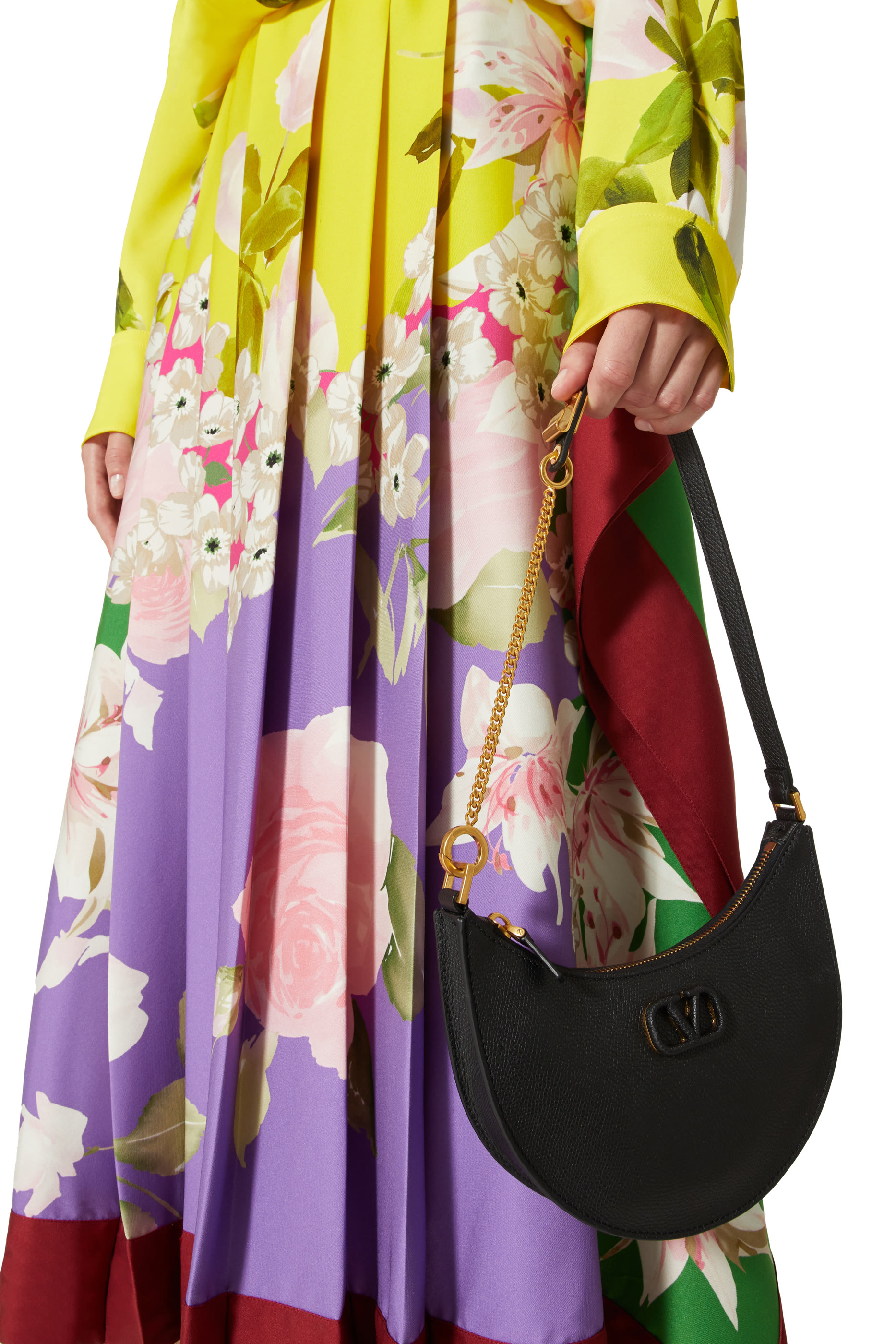  VLogo Signature Hobo Bag