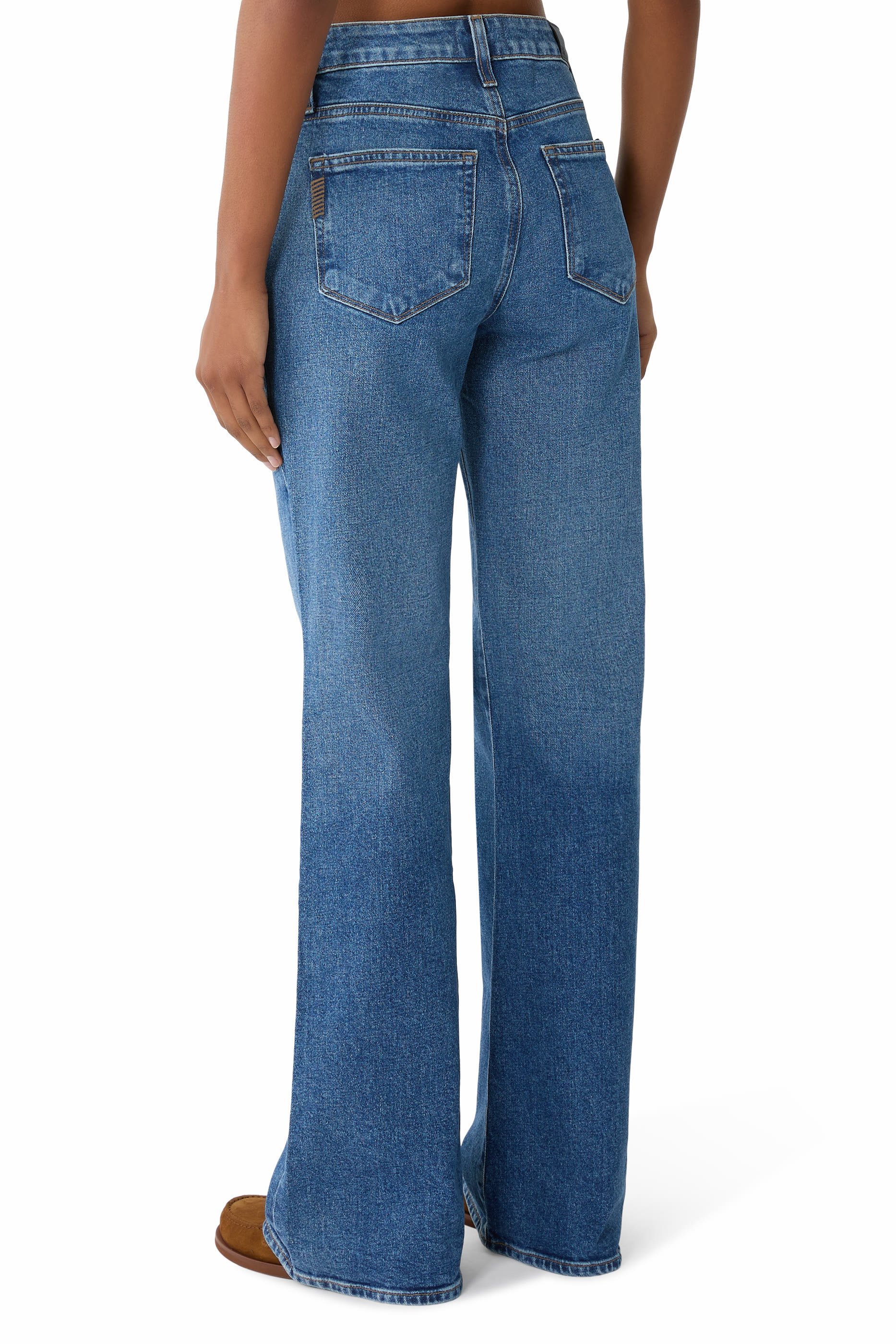  Sofia Flared Denim Jeans