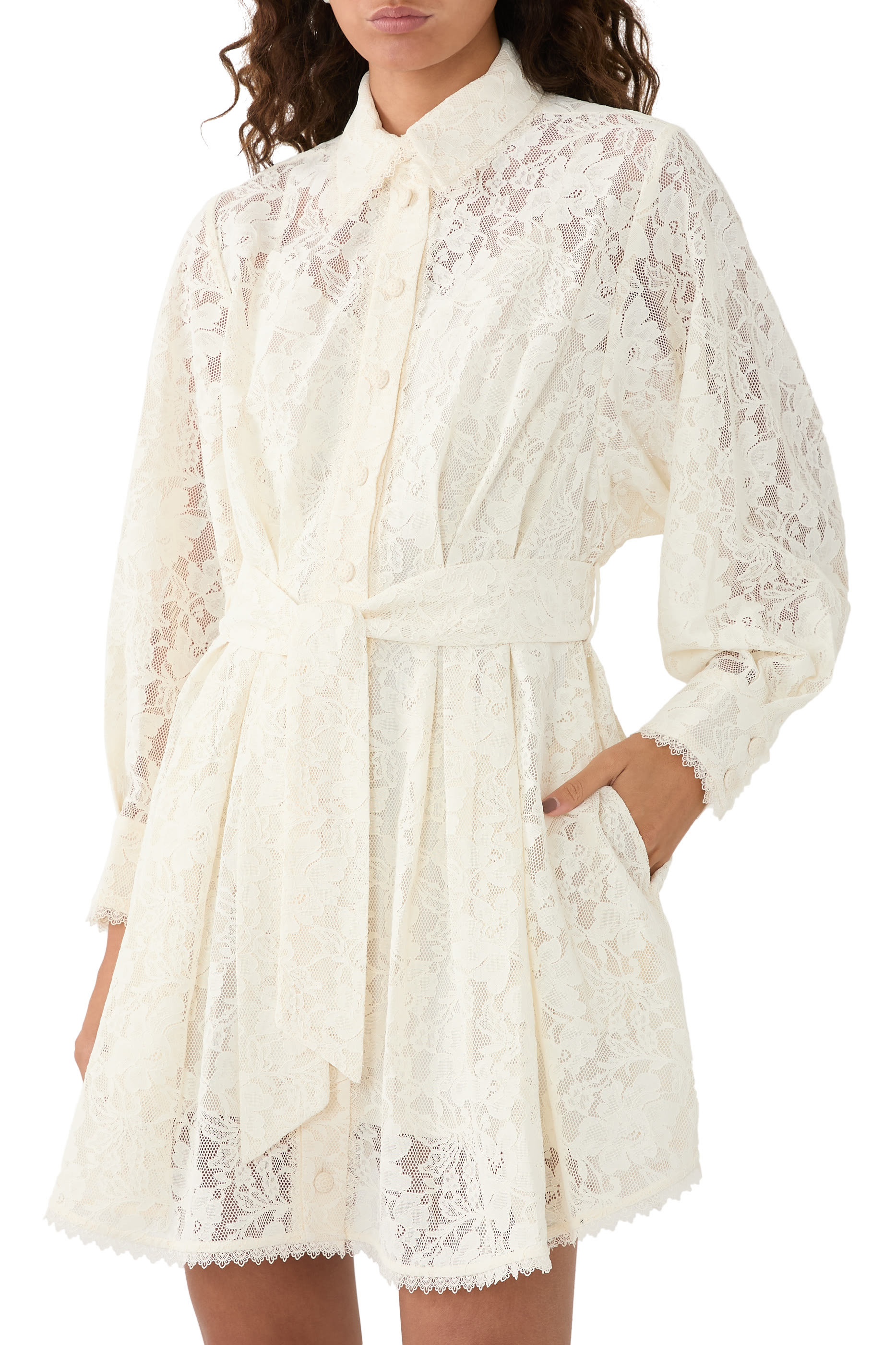 Dawning Tuck Mini Dress