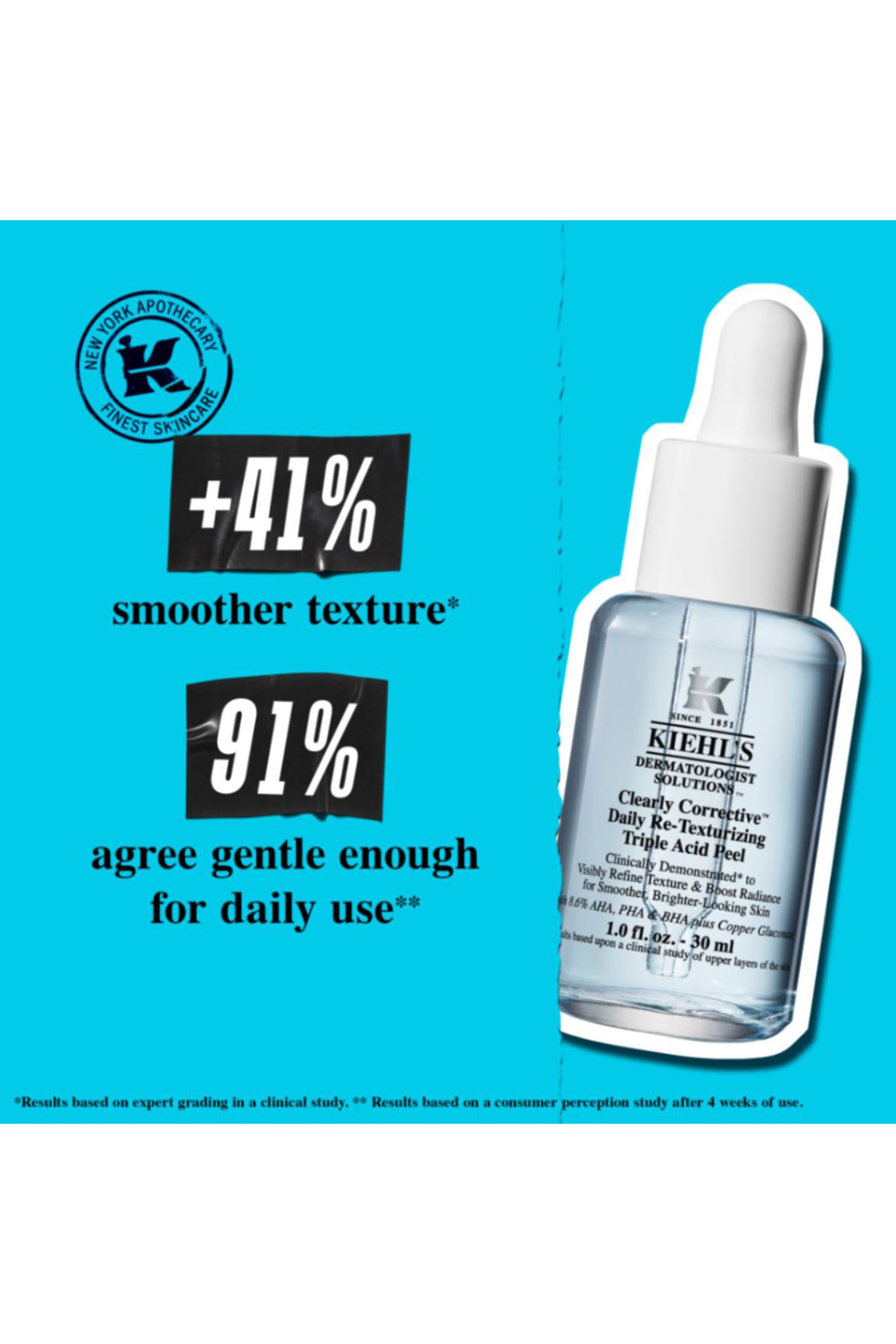 Clearly Corrective&trade; Daily Re-Texturizing Triple Acid Peel Serum