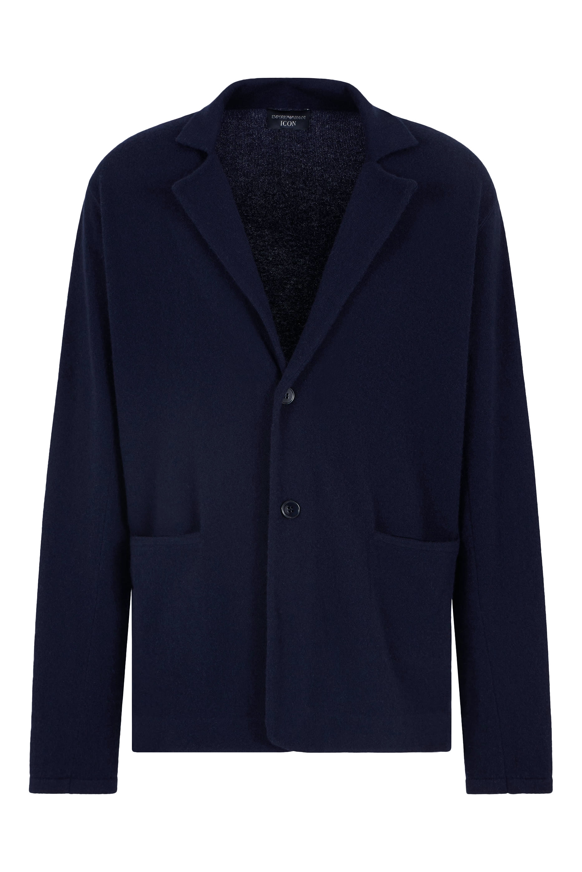 Icon Plain-Knit Pure Cashmere Jacket