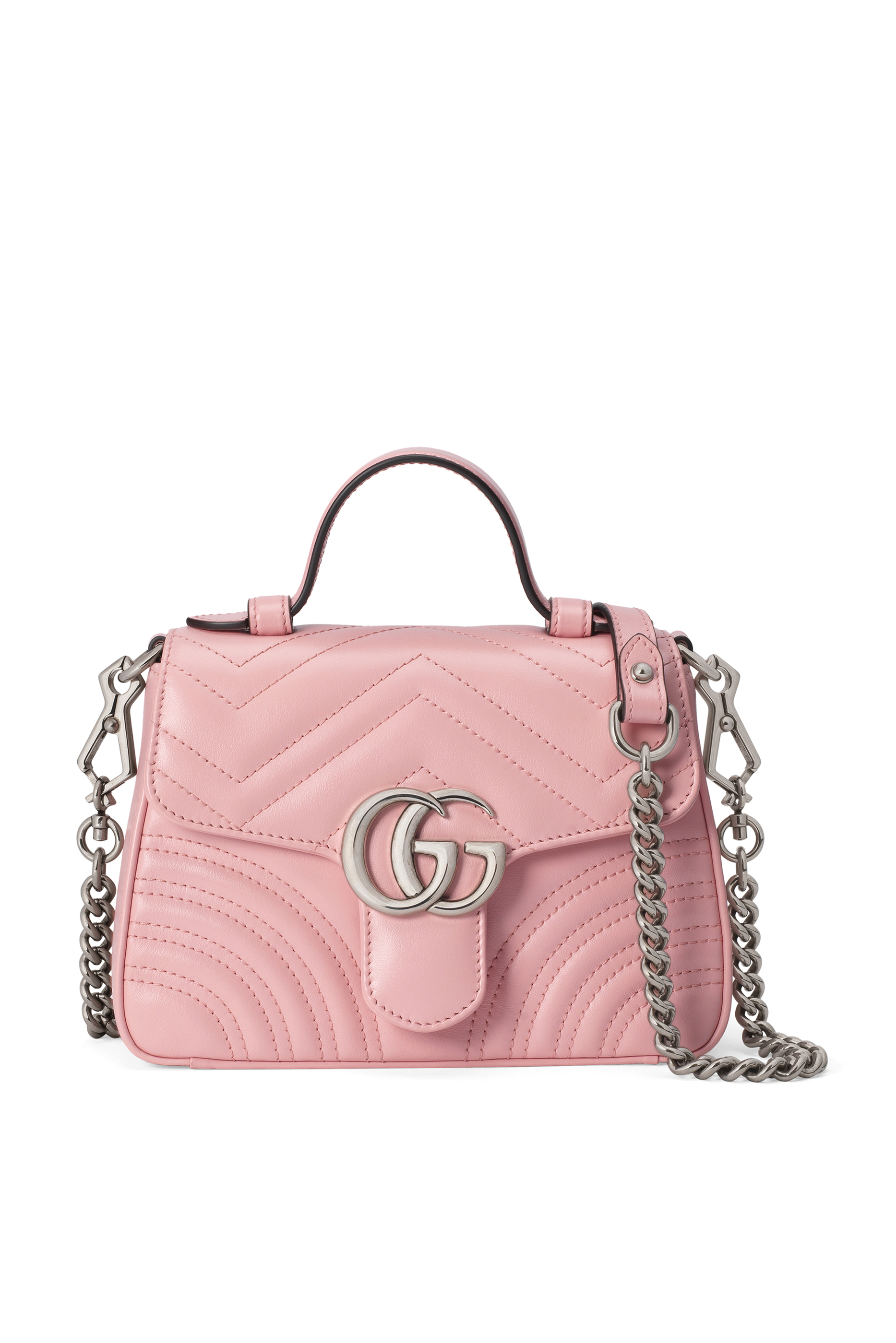 GG Marmont Mini Top Handle Bag