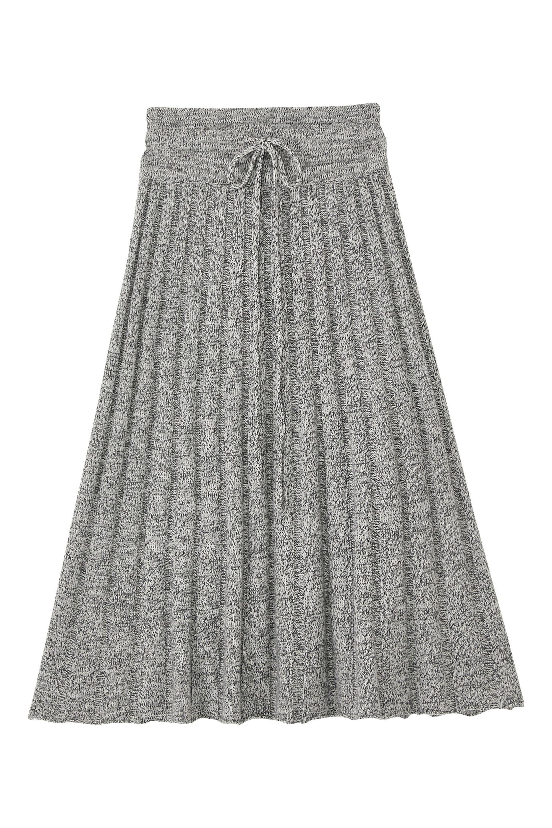 The Pleated Midi Skirt