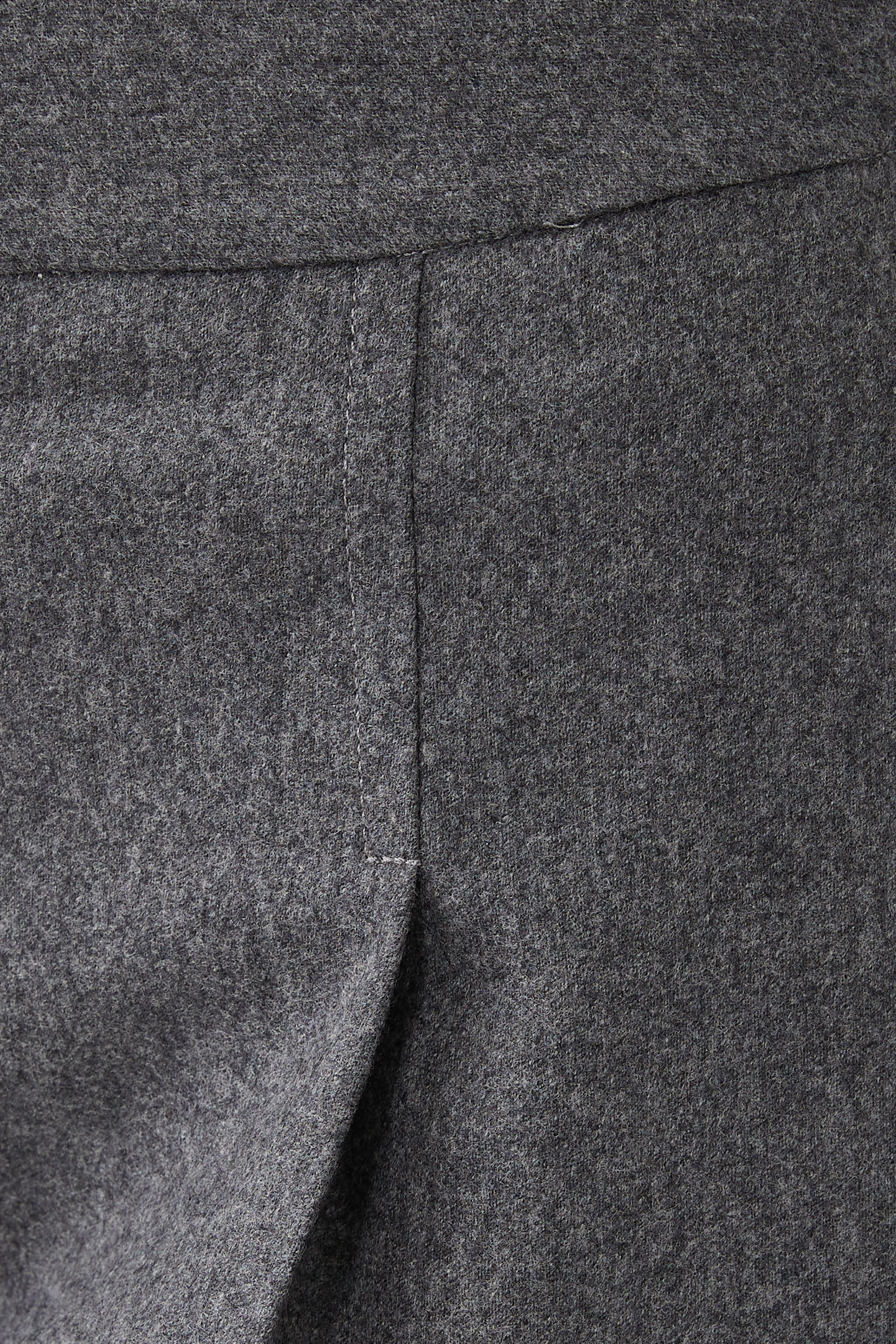 Juno Pleated Wool-Blend Wide-Leg Pants