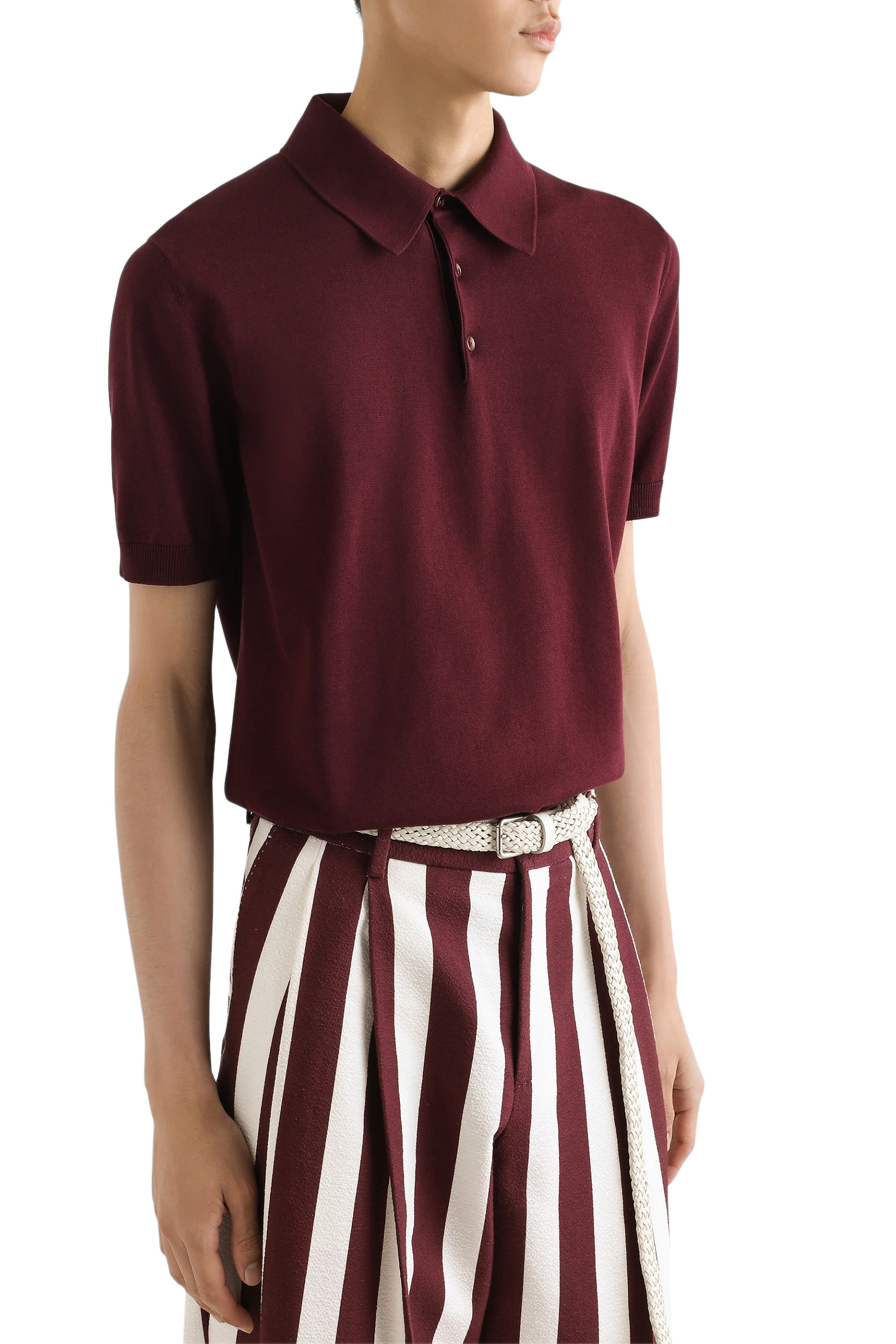 Short Sleeve Cotton Polo Shirt