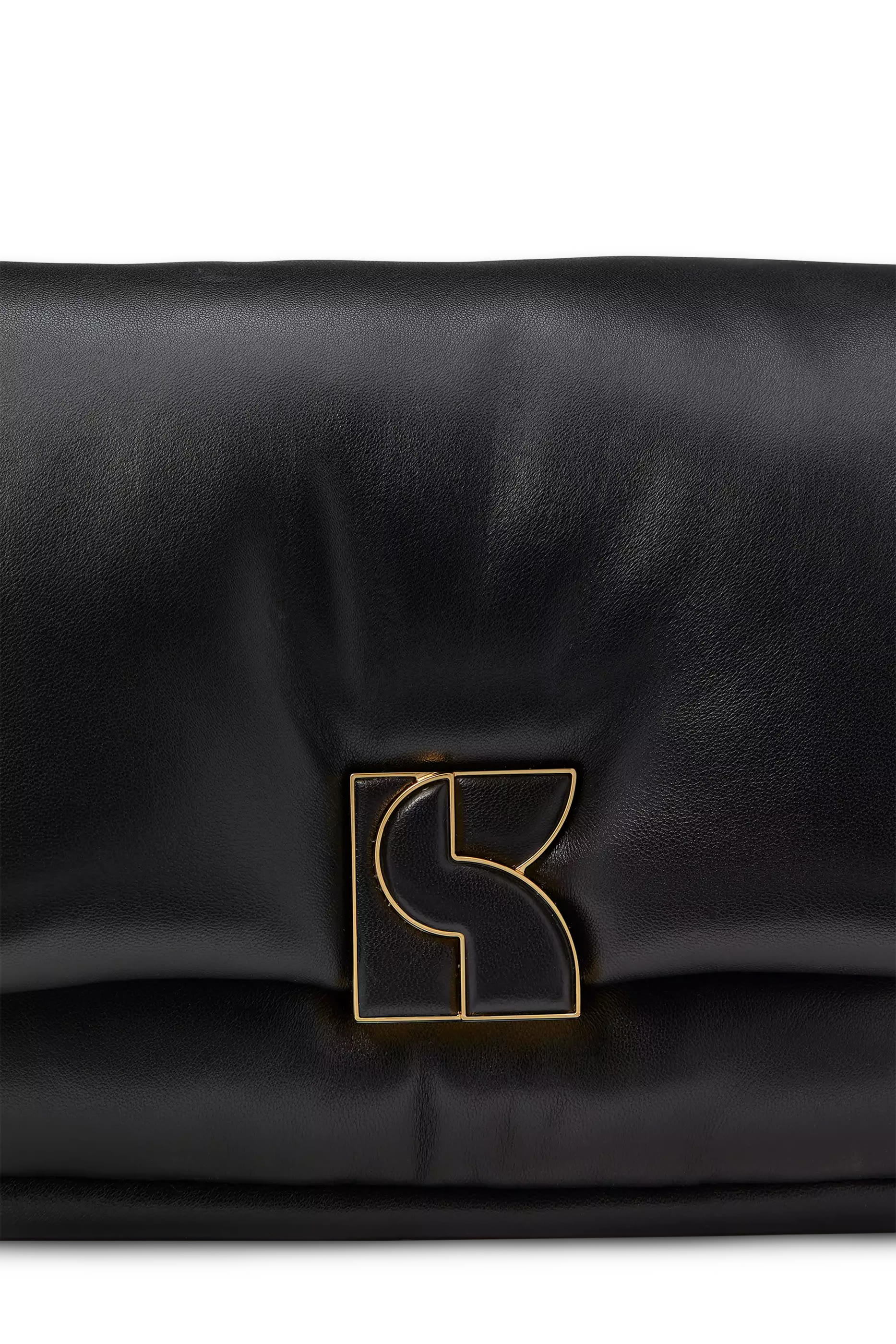 Dakota Puffy Leather Crossbody Bag