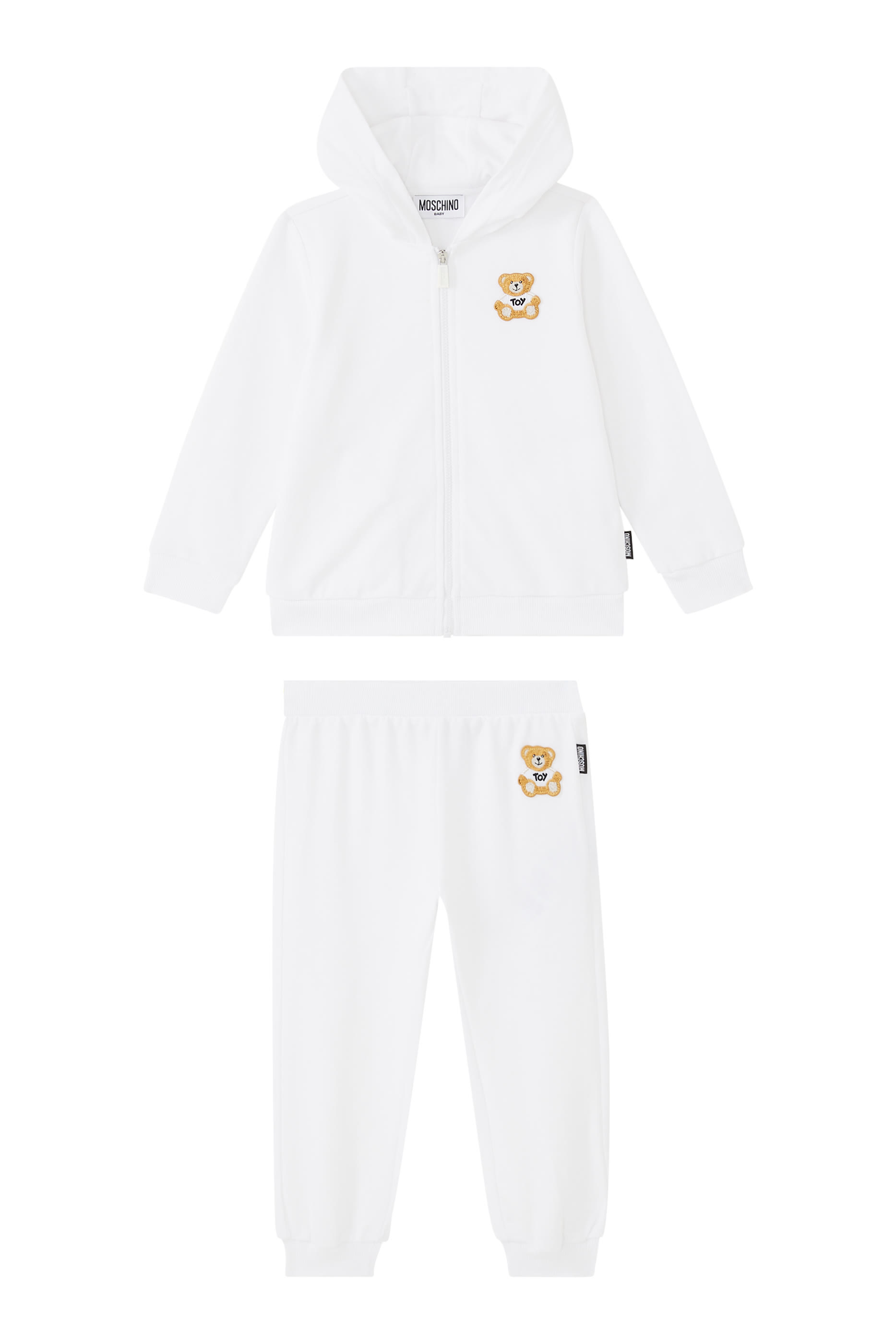 Kids Teddy Hooded Tracksuit Set