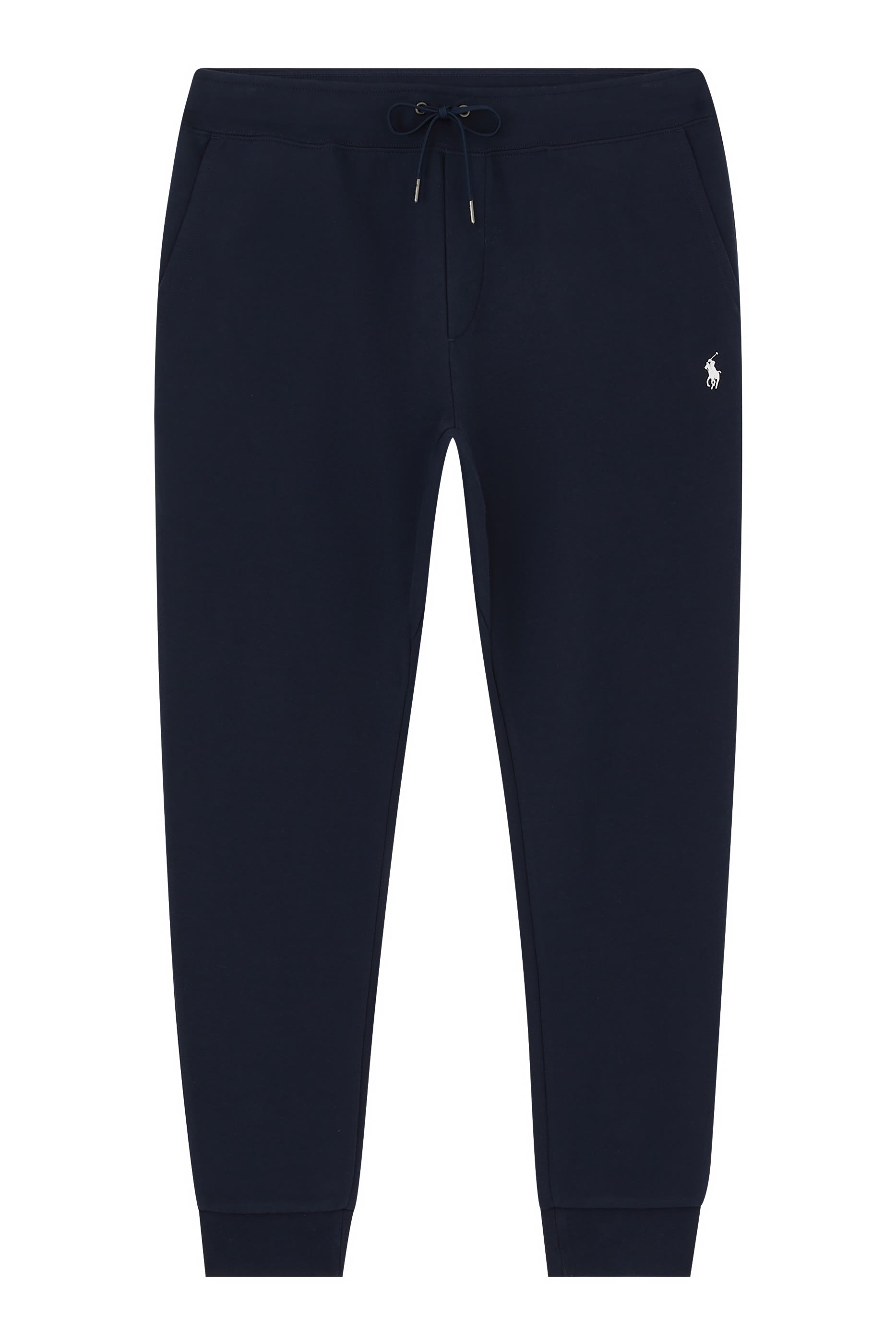 Embroidered Drawstring Track Pants