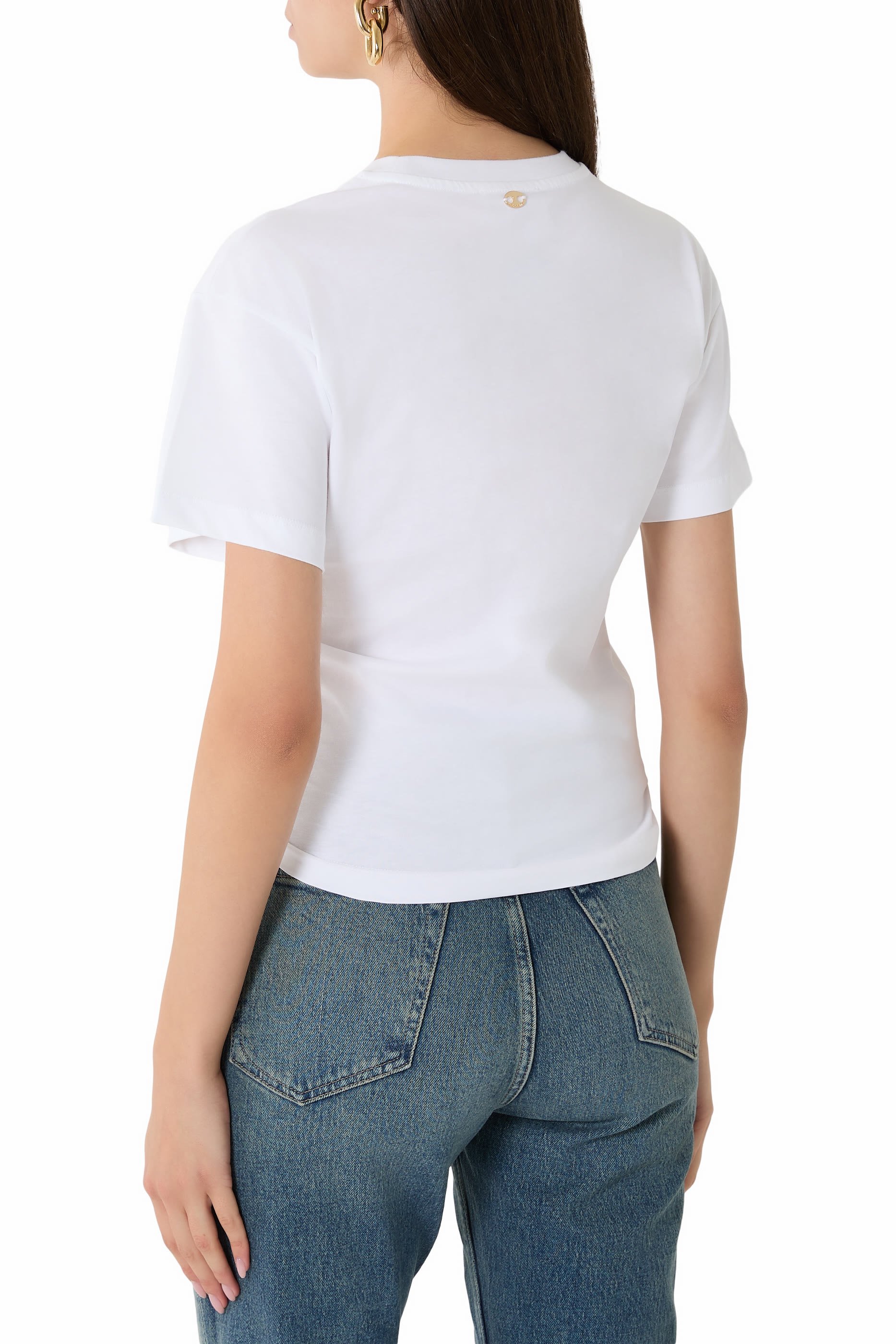 T-Shirt with Piercing