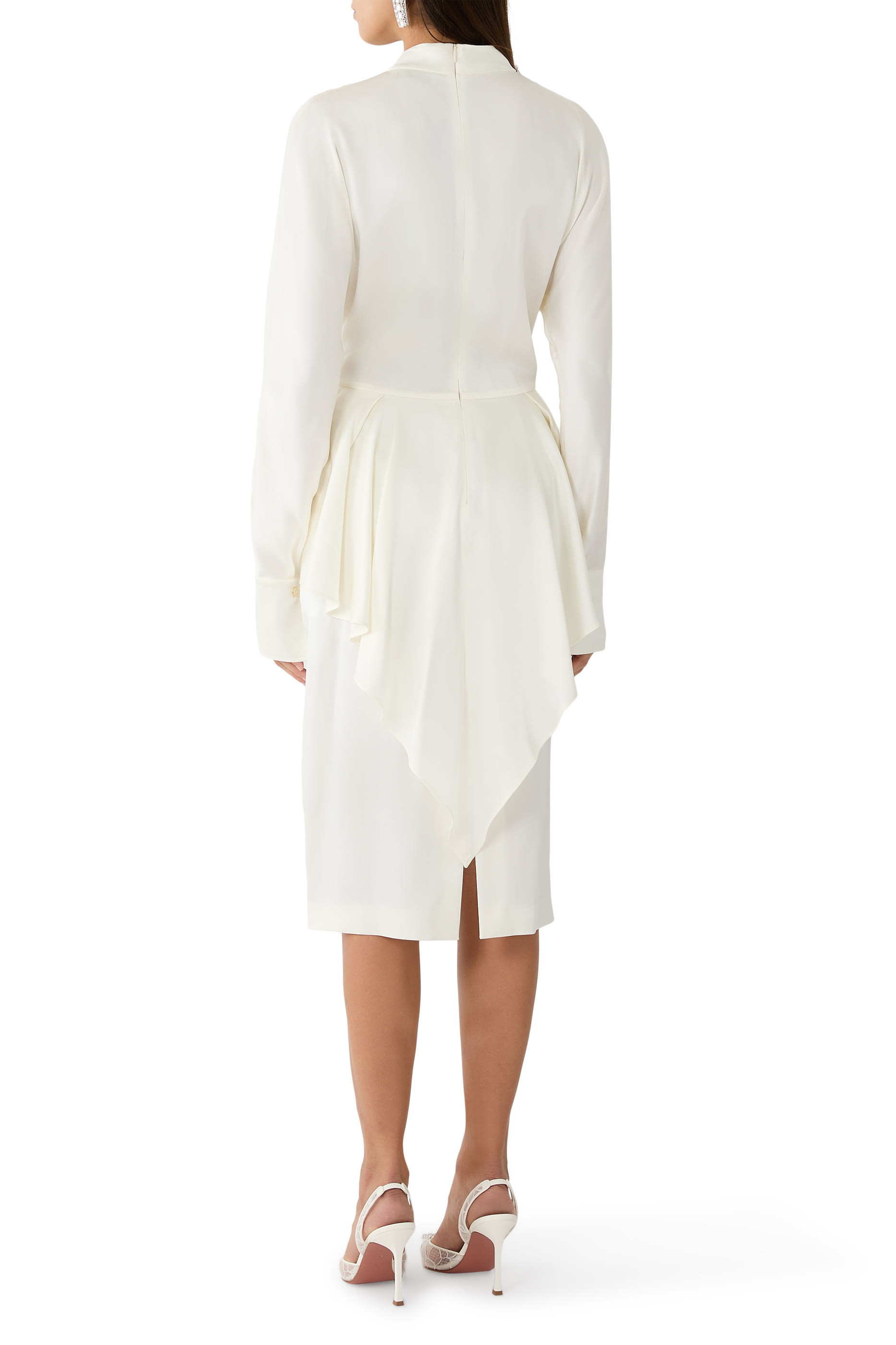 Satin Midi Dress