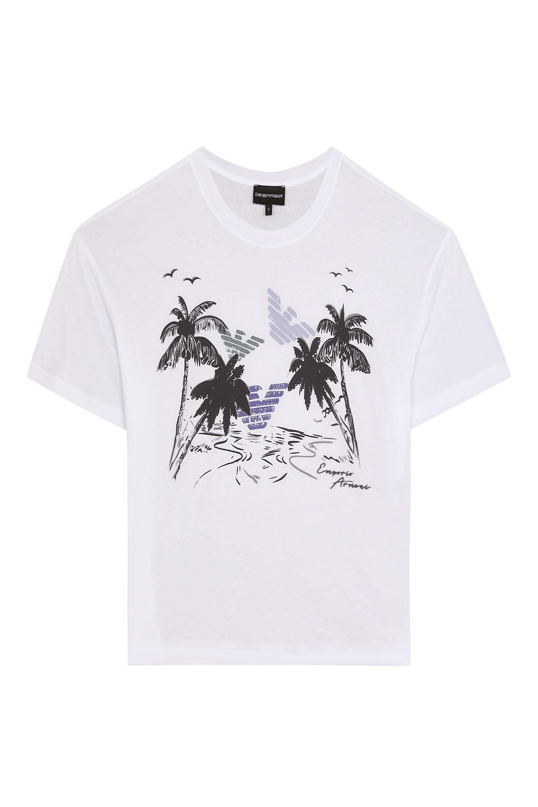 Palm Tree EA Logo T-Shirt