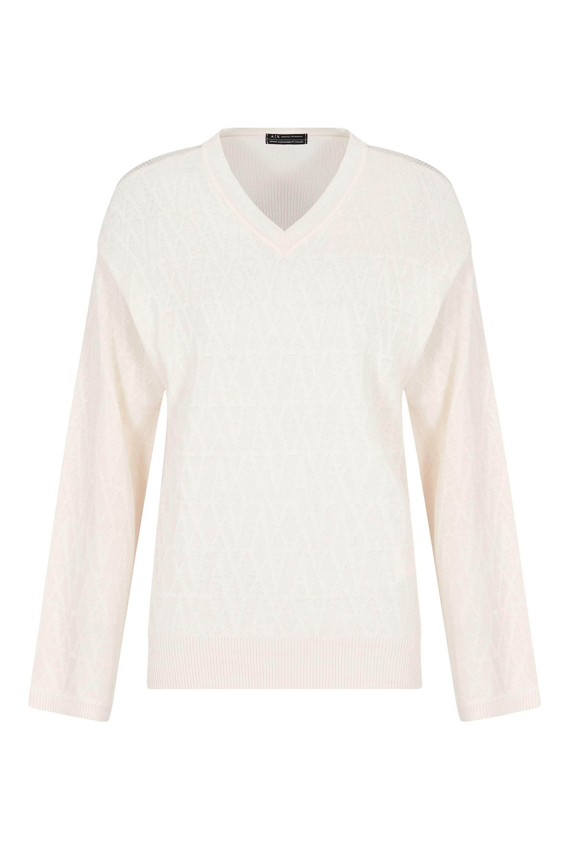 All-Over AX Logo Sweater