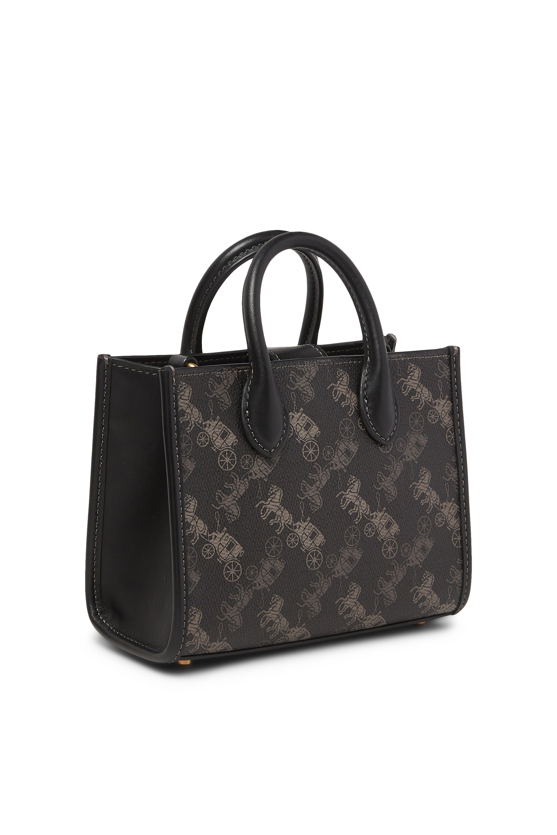 Ace 17 Tote Bag with Horse and Carriage Print