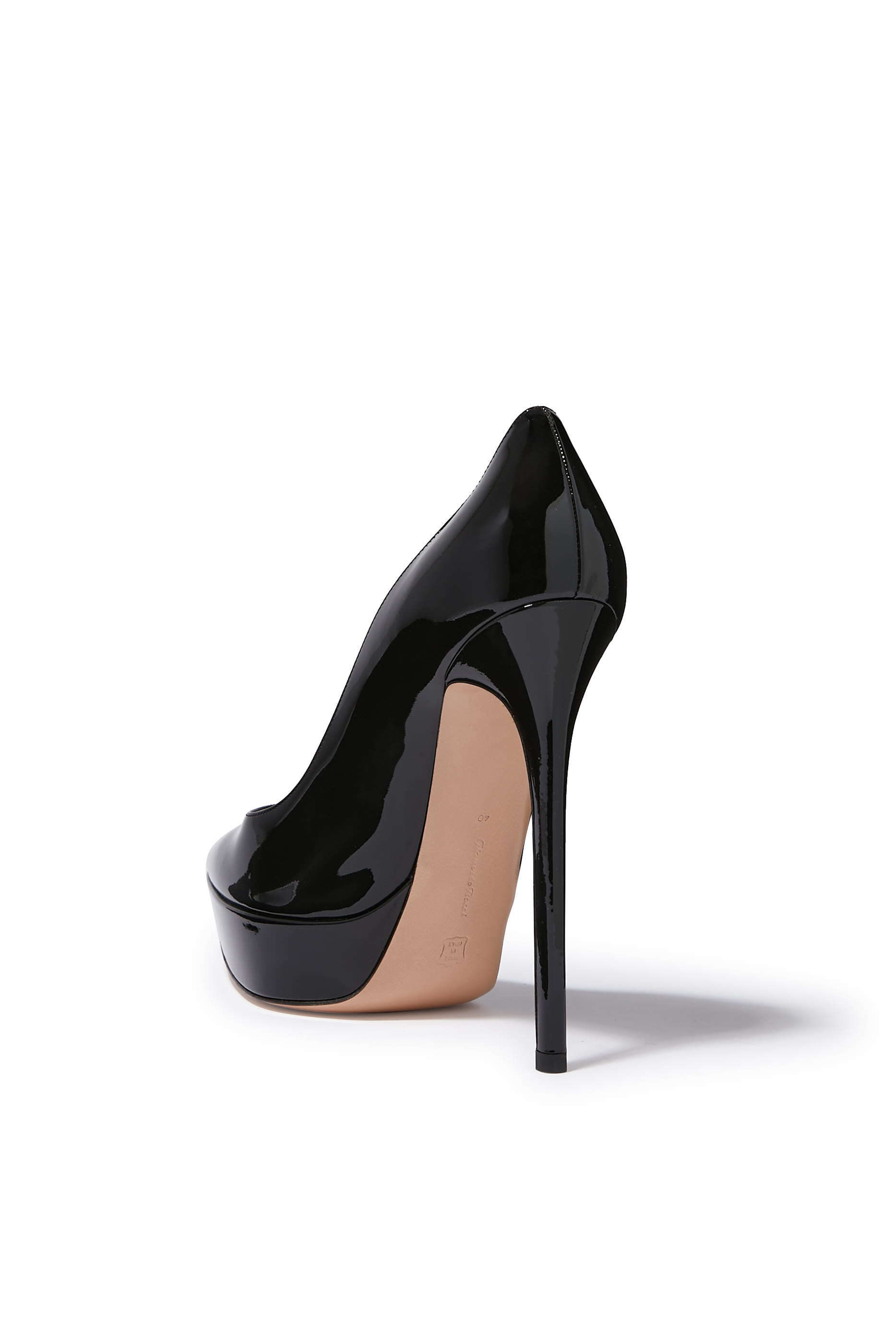 Dasha 105 Platform Leather Pumps
